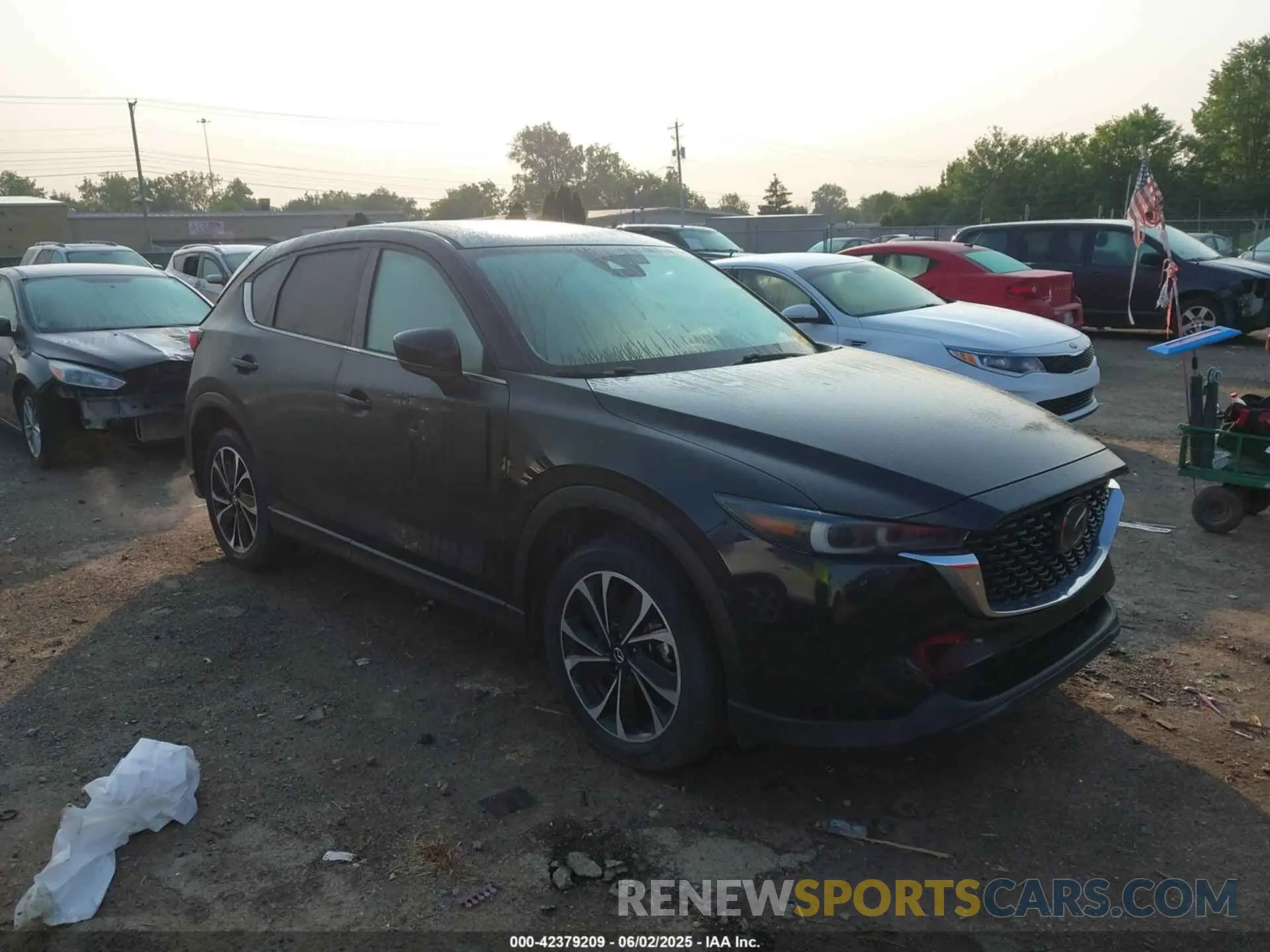1 Photograph of a damaged car JM3KFBEMXN0552070 MAZDA CX-5 2022