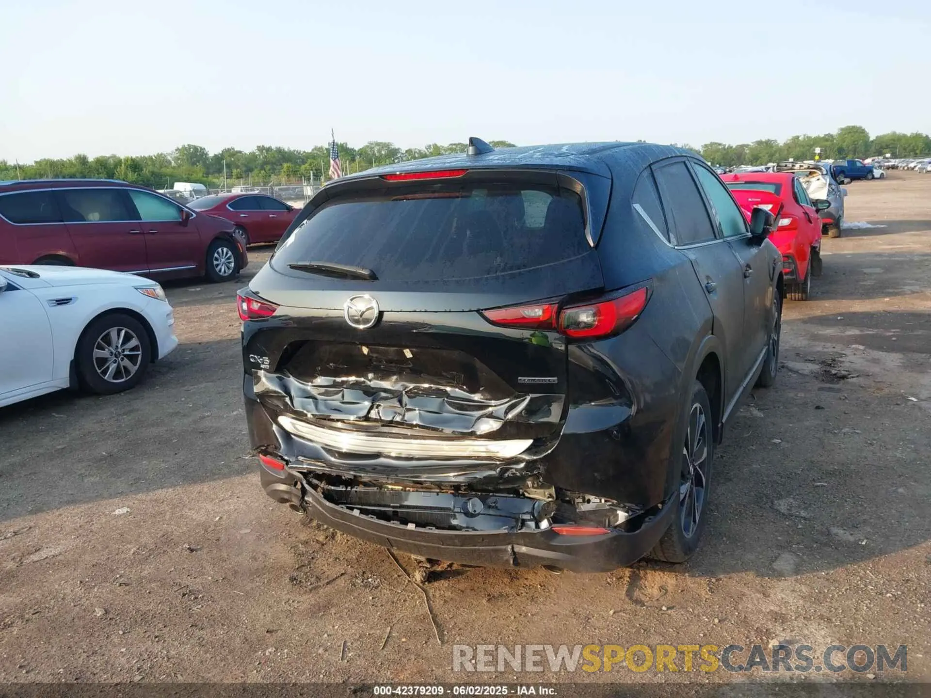 16 Photograph of a damaged car JM3KFBEMXN0552070 MAZDA CX-5 2022
