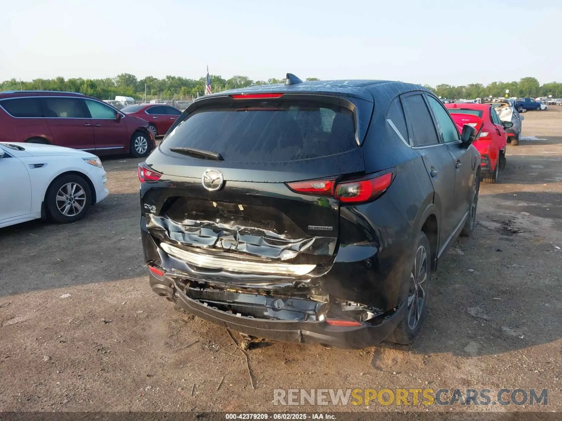 6 Photograph of a damaged car JM3KFBEMXN0552070 MAZDA CX-5 2022