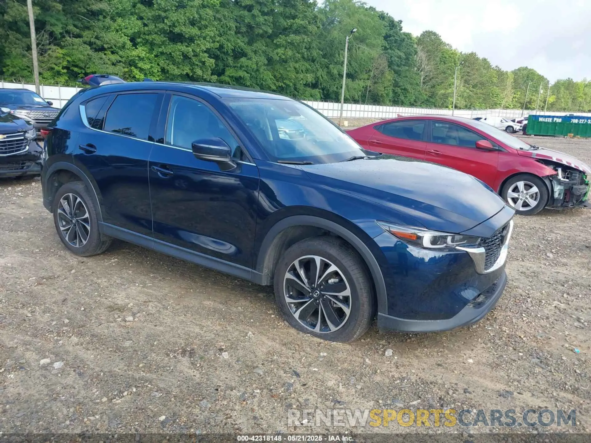 1 Photograph of a damaged car JM3KFBEMXN1537398 MAZDA CX-5 2022