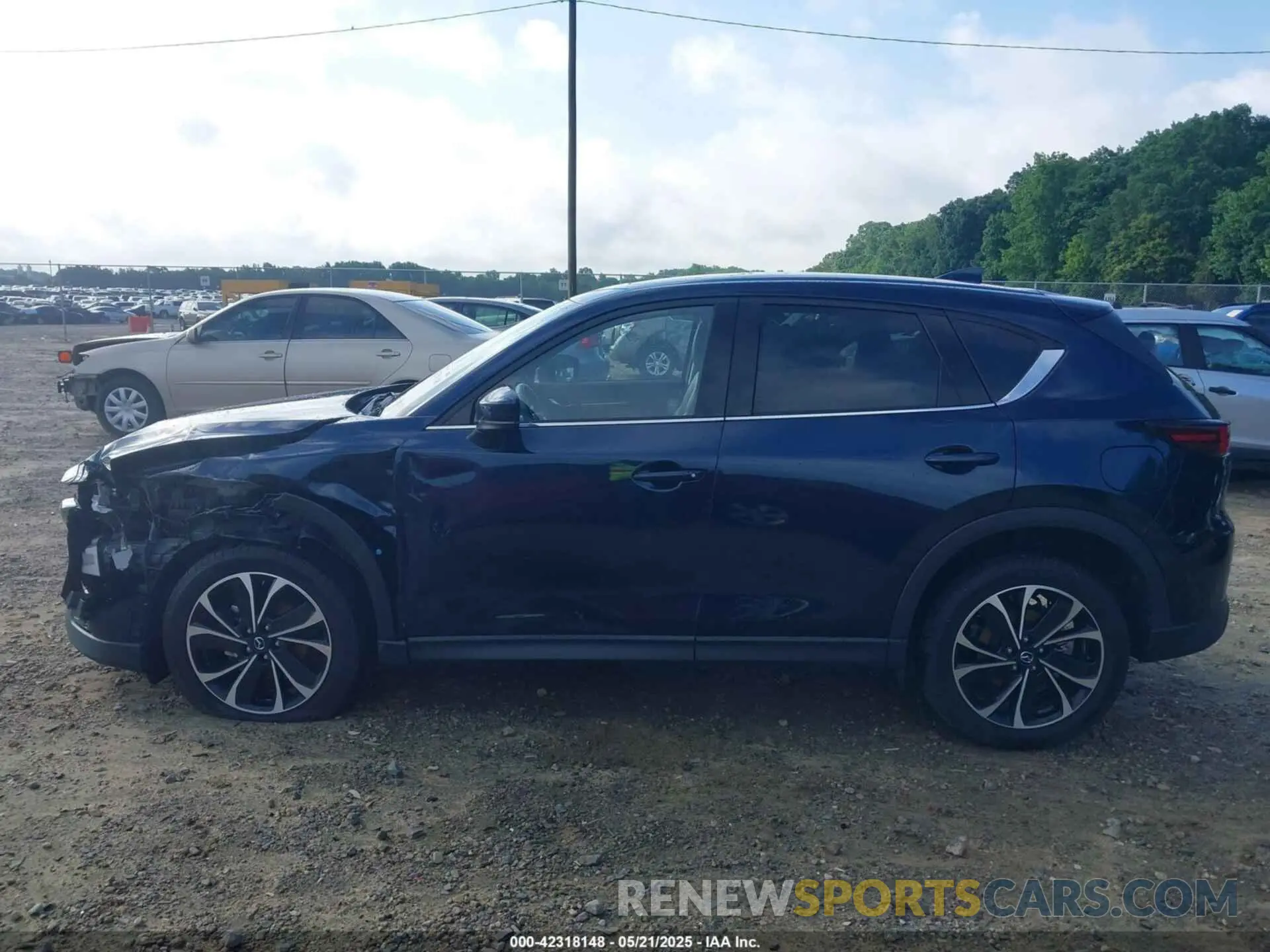 14 Photograph of a damaged car JM3KFBEMXN1537398 MAZDA CX-5 2022
