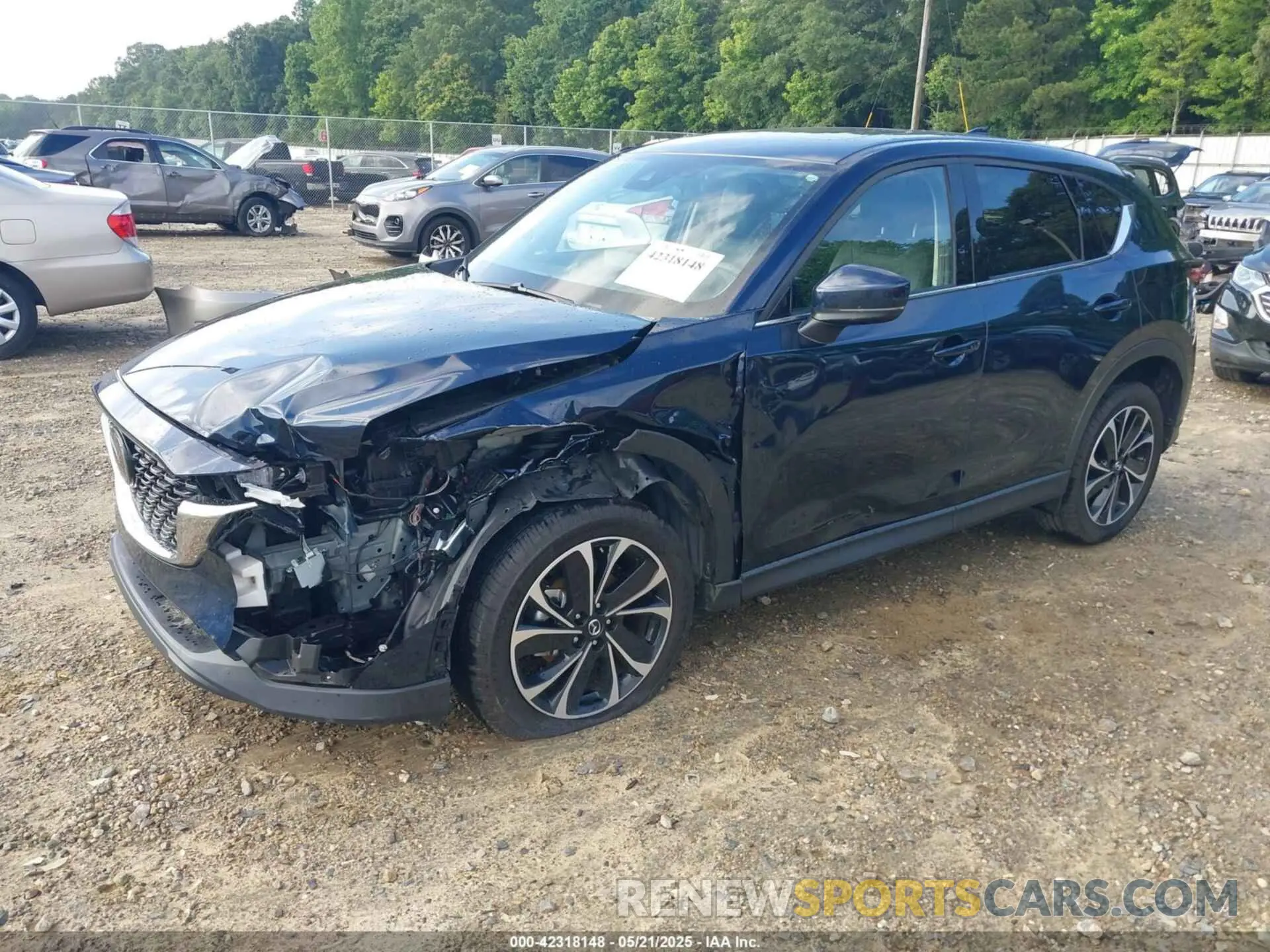 2 Photograph of a damaged car JM3KFBEMXN1537398 MAZDA CX-5 2022