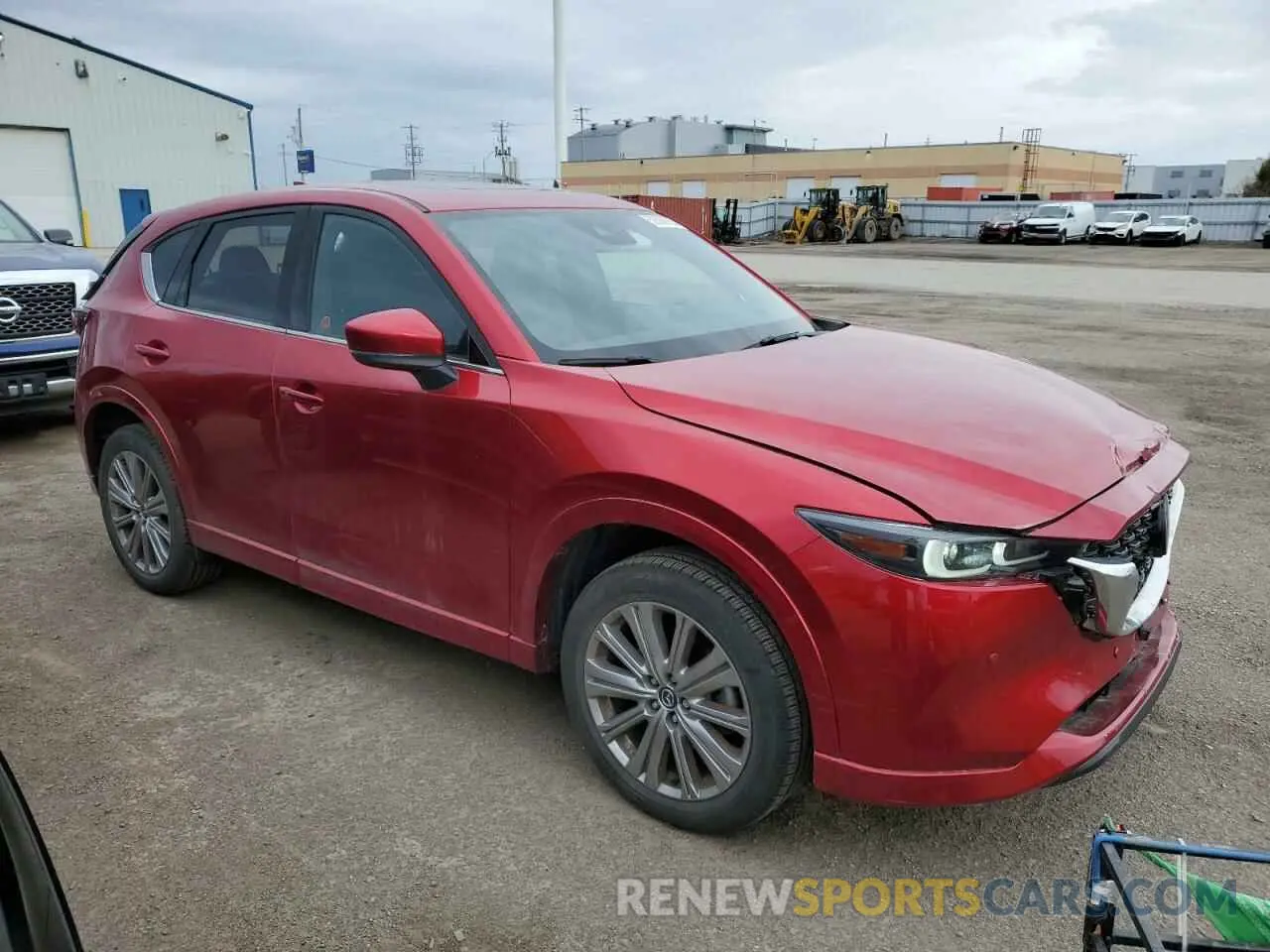 4 Photograph of a damaged car JM3KFBEY4N0587545 MAZDA CX-5 2022