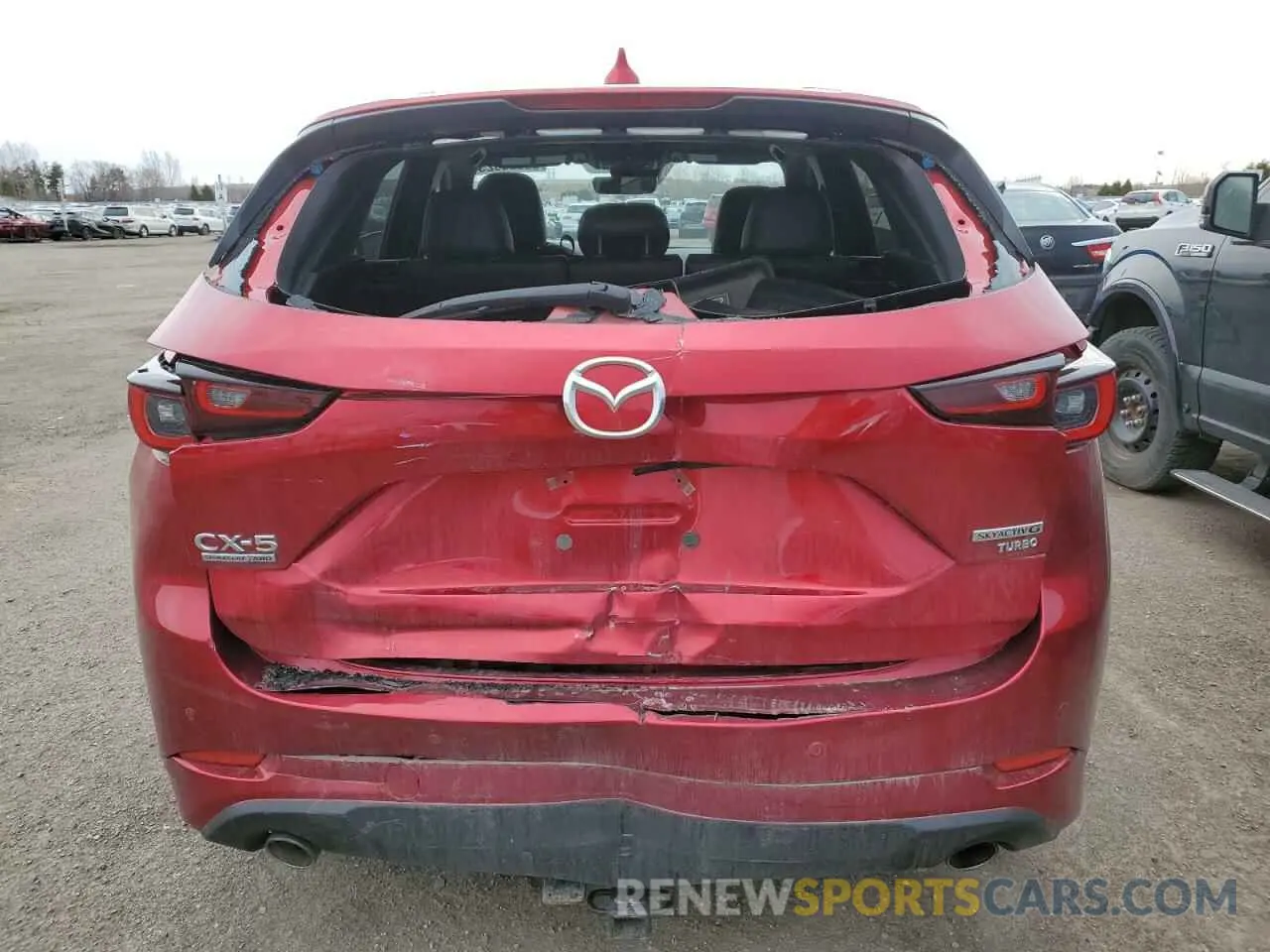 6 Photograph of a damaged car JM3KFBEY4N0587545 MAZDA CX-5 2022