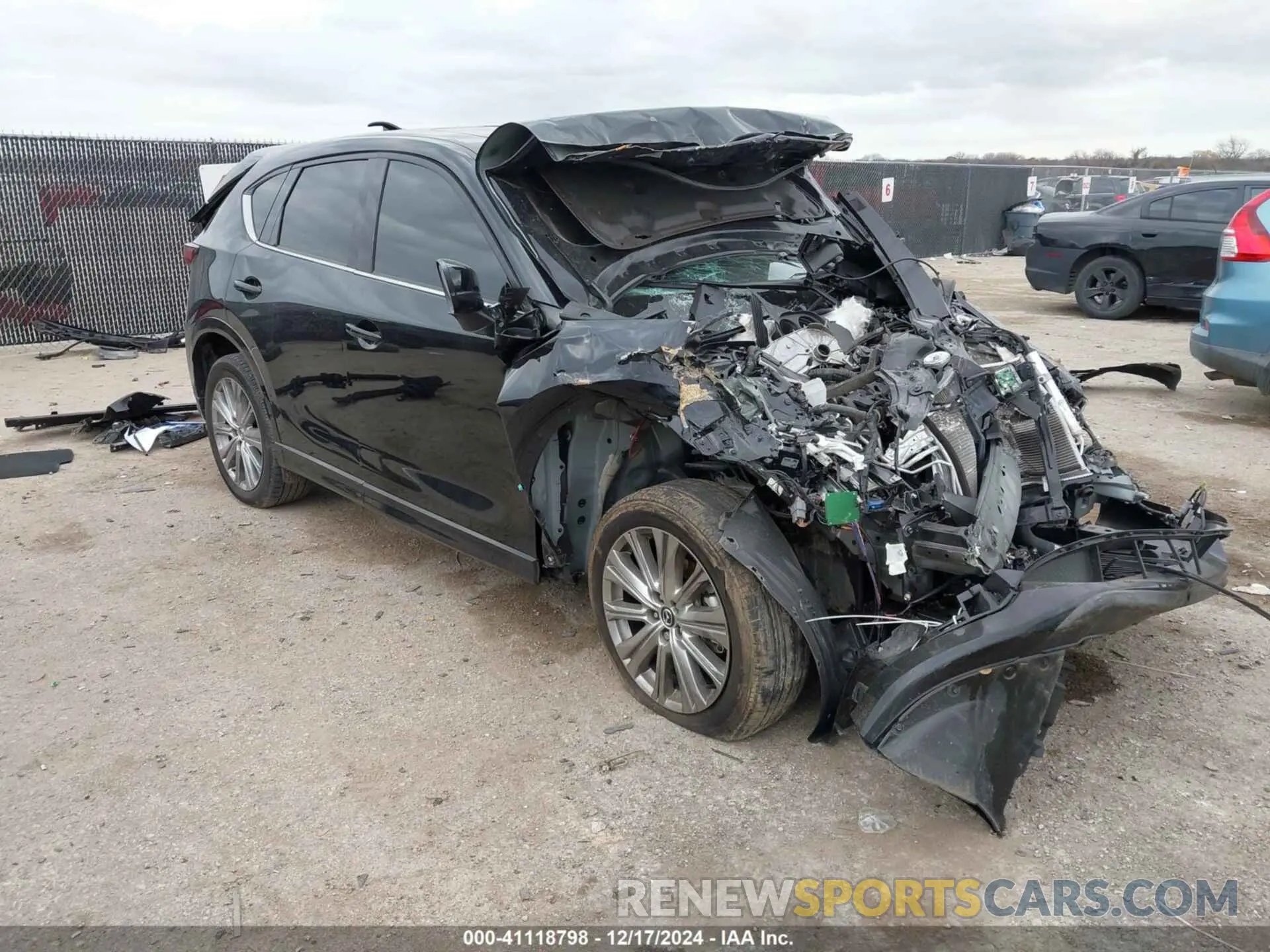 1 Photograph of a damaged car JM3KFBXY1N0618960 MAZDA CX-5 2022