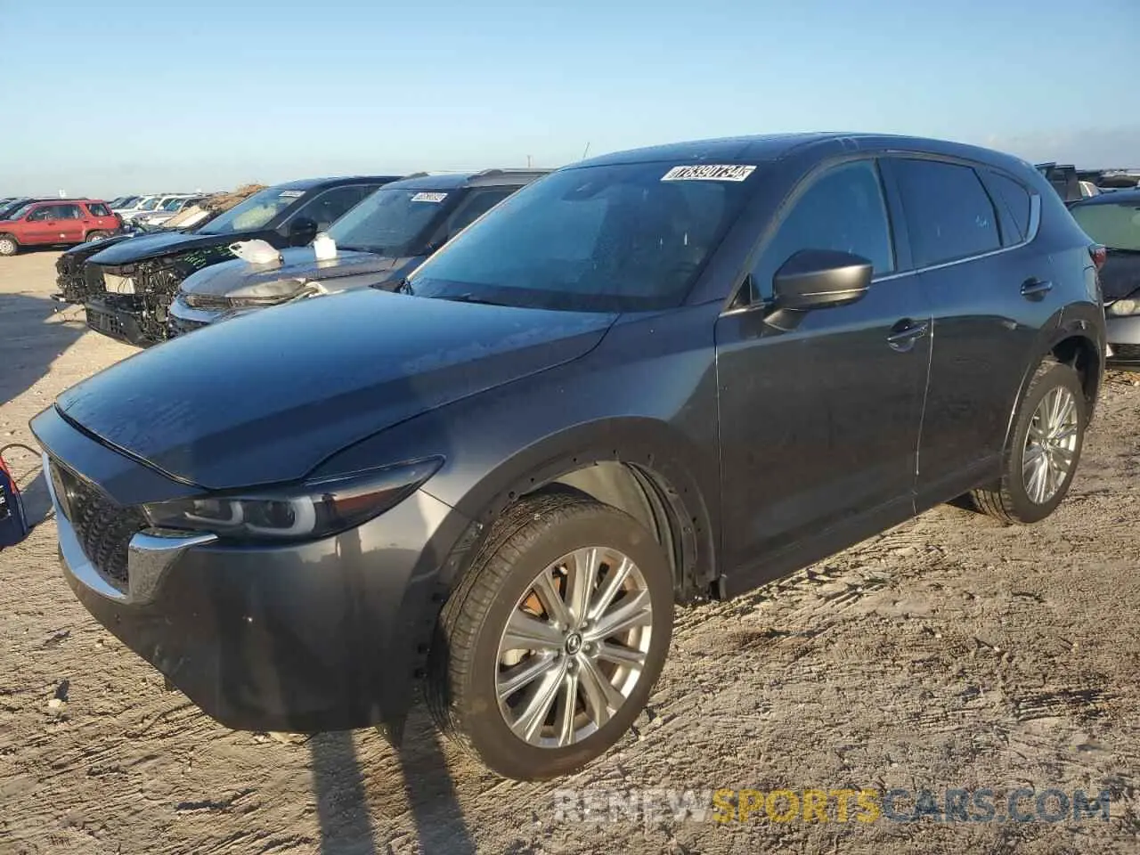 1 Photograph of a damaged car JM3KFBXY2N0645973 MAZDA CX-5 2022