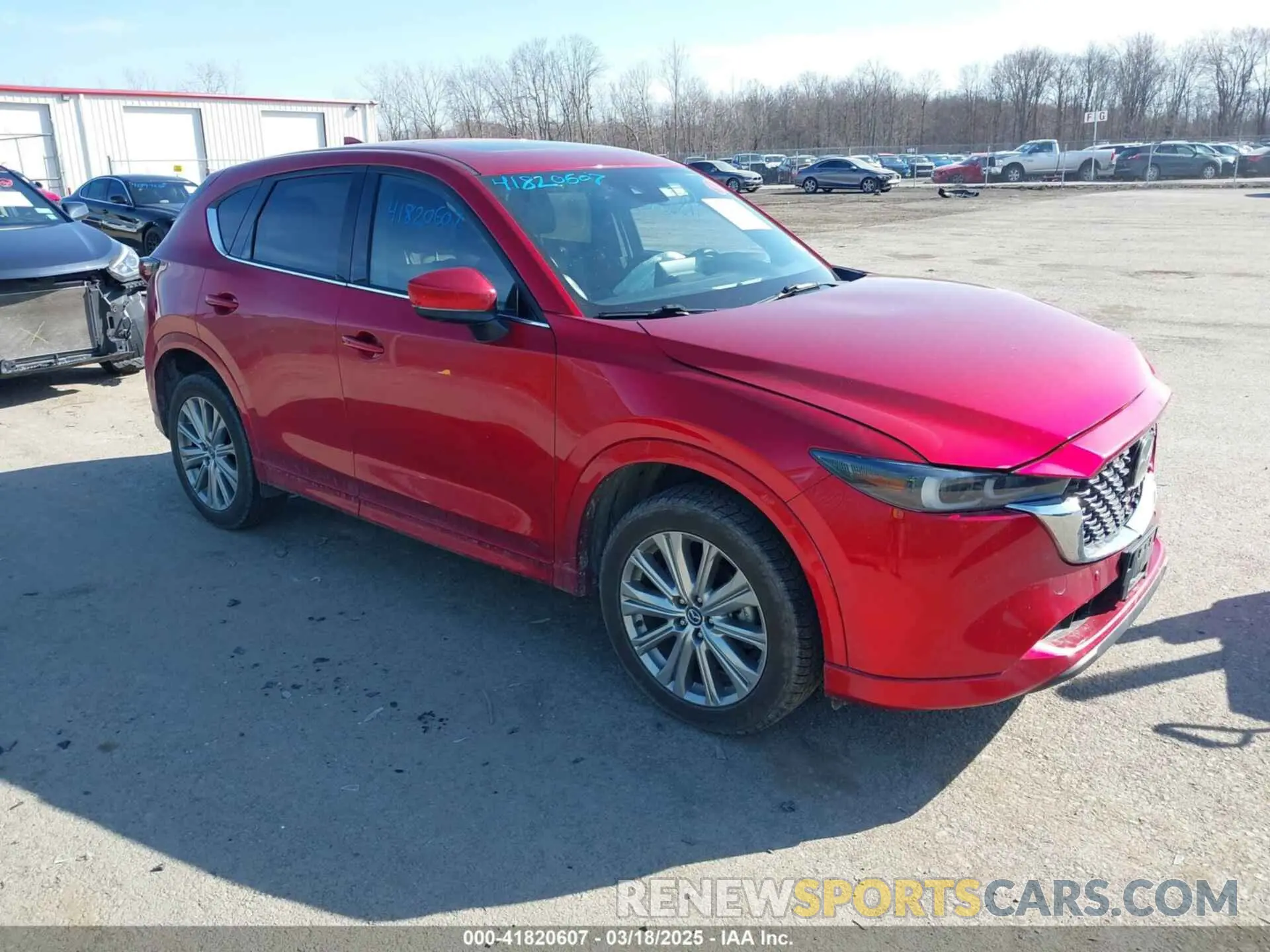 1 Photograph of a damaged car JM3KFBXY6N0612457 MAZDA CX-5 2022