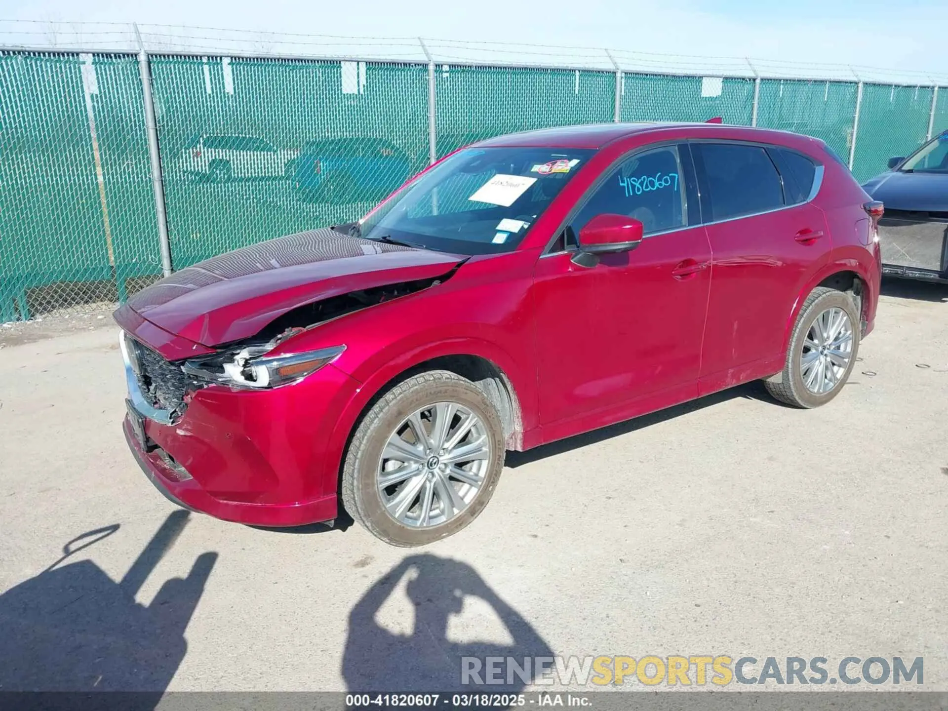 2 Photograph of a damaged car JM3KFBXY6N0612457 MAZDA CX-5 2022