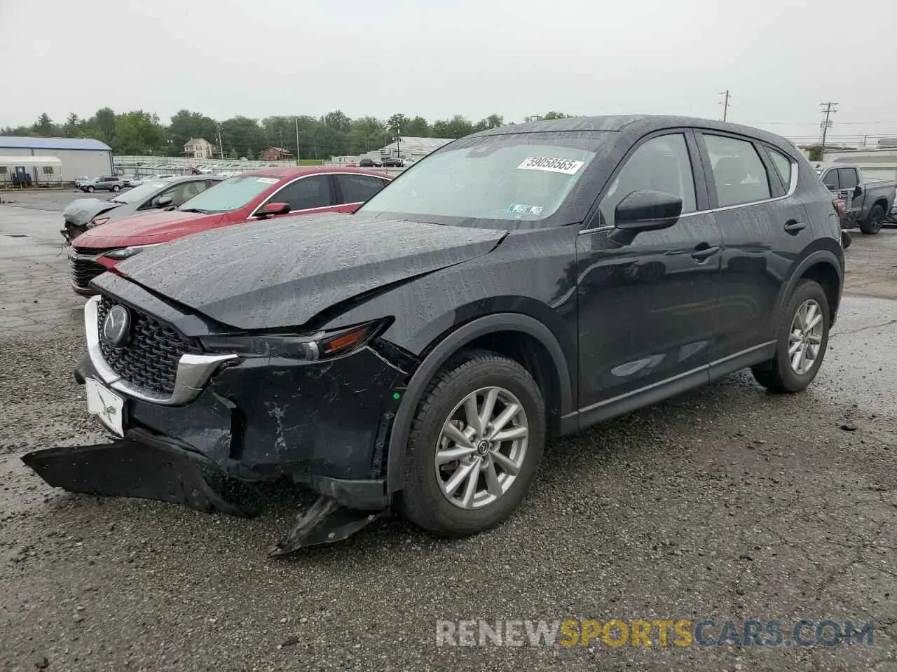 1 Photograph of a damaged car JM3KFBAM1P0215604 MAZDA CX-5 2023