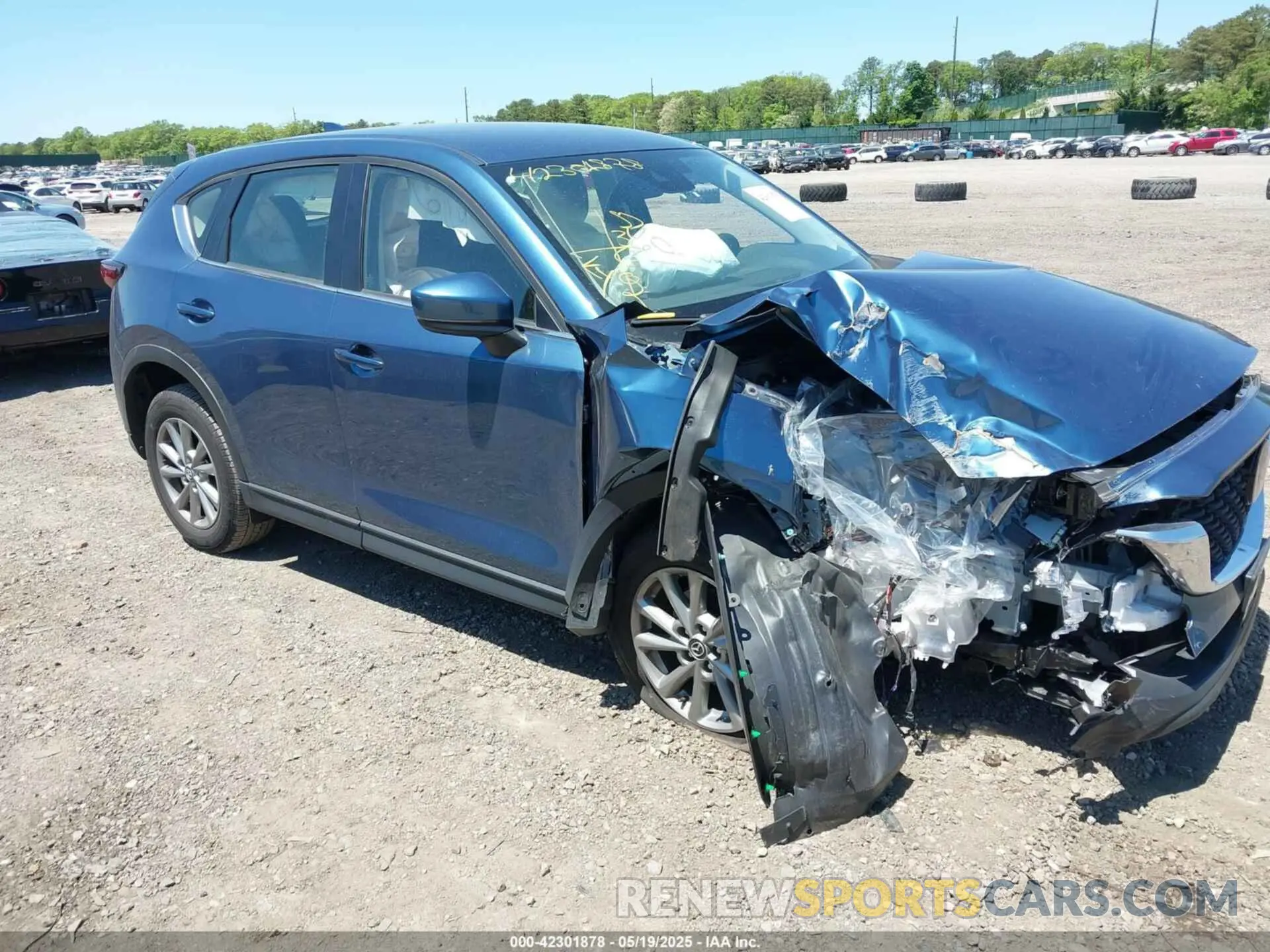 1 Photograph of a damaged car JM3KFBAM1P0281800 MAZDA CX-5 2023