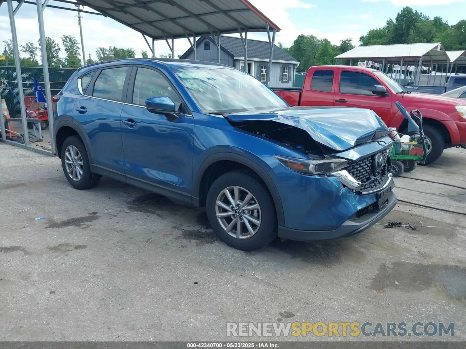 1 Photograph of a damaged car JM3KFBAM2P0126351 MAZDA CX-5 2023
