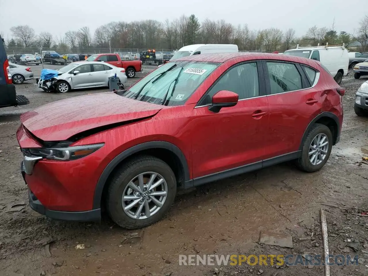 1 Photograph of a damaged car JM3KFBAM4P0221025 MAZDA CX-5 2023