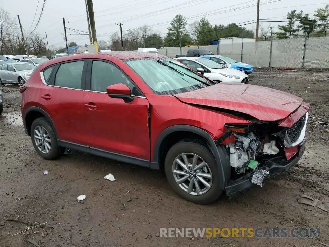 4 Photograph of a damaged car JM3KFBAM4P0221025 MAZDA CX-5 2023