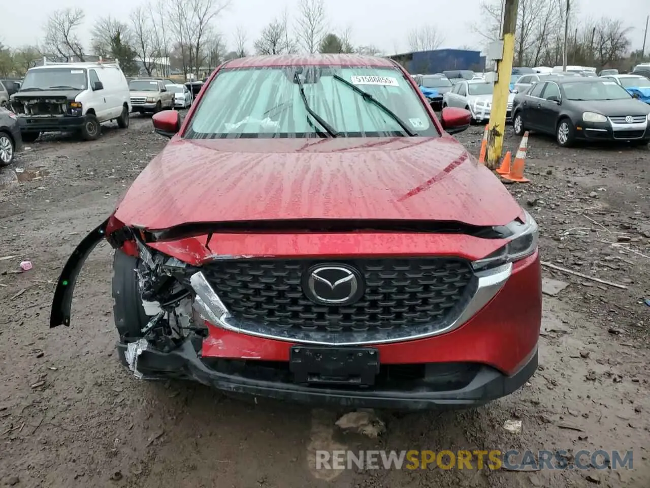 5 Photograph of a damaged car JM3KFBAM4P0221025 MAZDA CX-5 2023