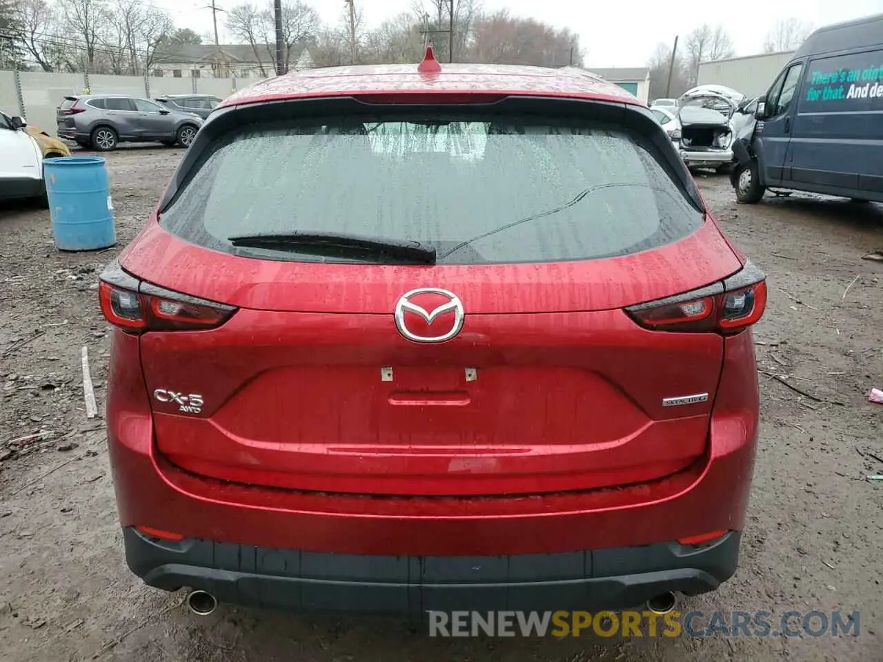 6 Photograph of a damaged car JM3KFBAM4P0221025 MAZDA CX-5 2023