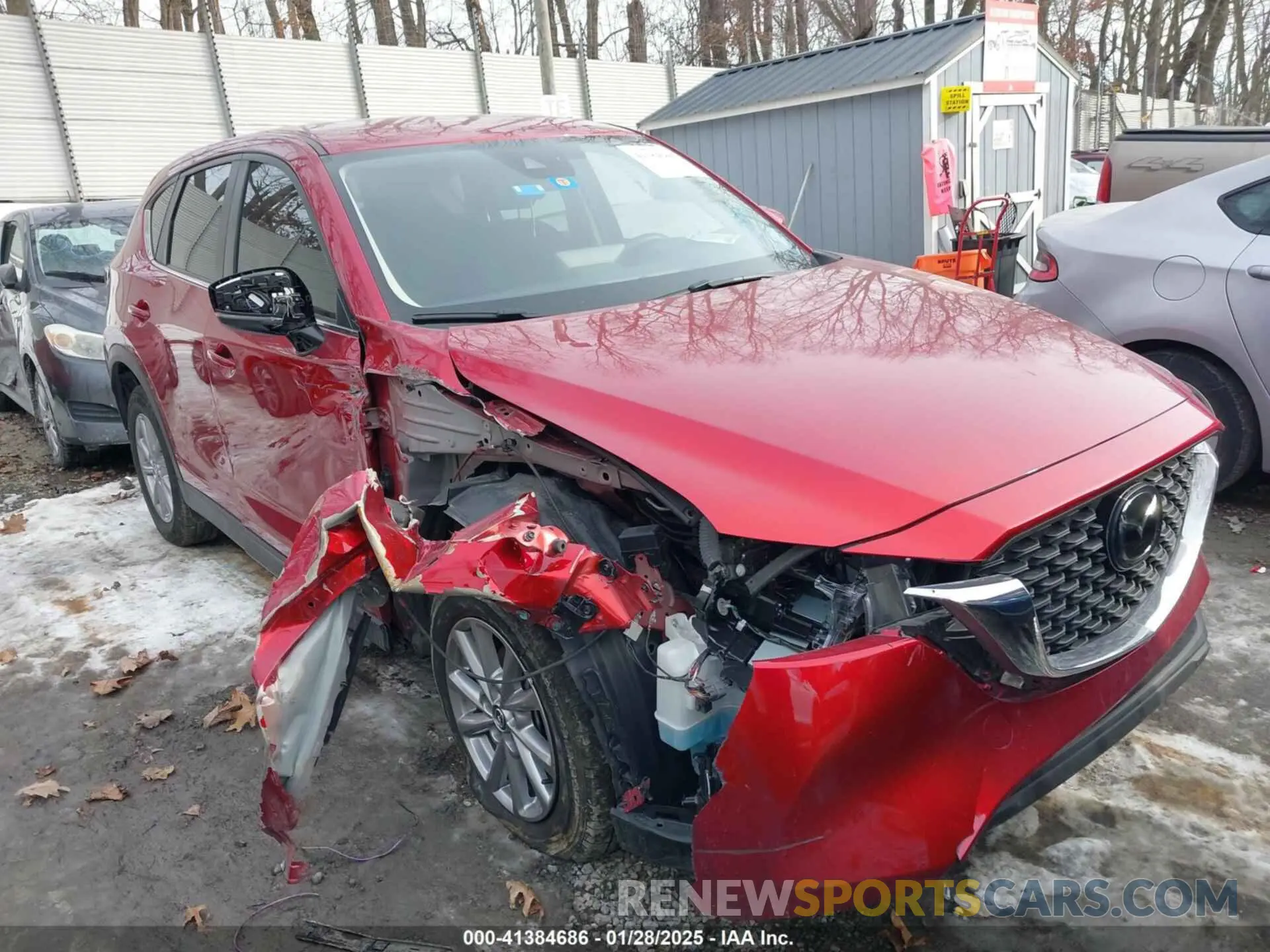 1 Photograph of a damaged car JM3KFBAM4P0227682 MAZDA CX-5 2023