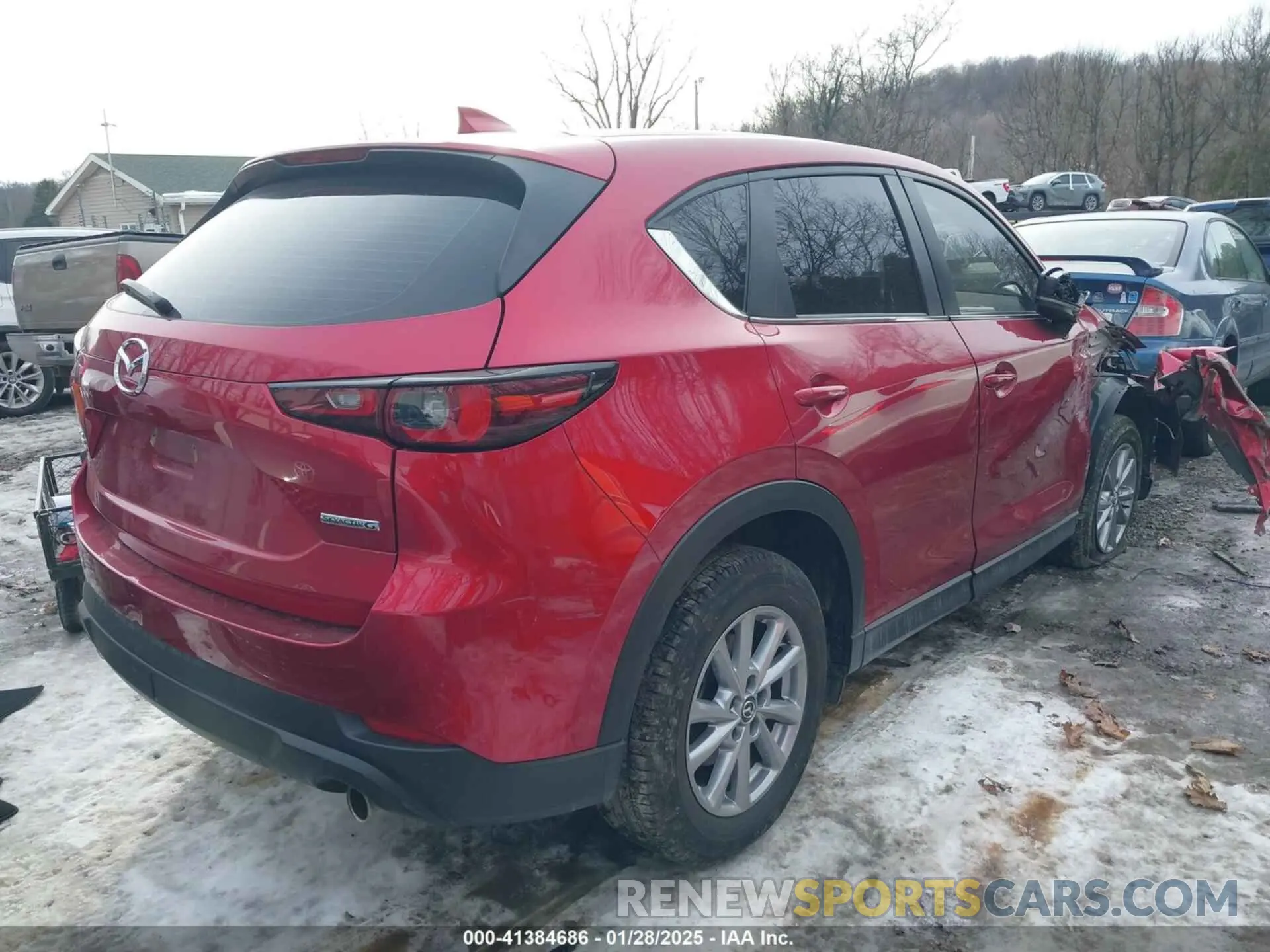 4 Photograph of a damaged car JM3KFBAM4P0227682 MAZDA CX-5 2023