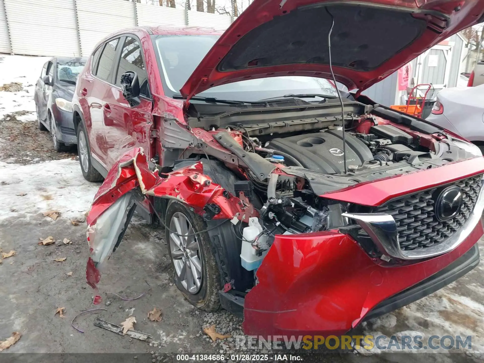 6 Photograph of a damaged car JM3KFBAM4P0227682 MAZDA CX-5 2023
