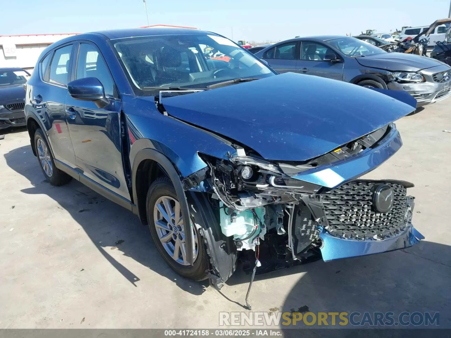 1 Photograph of a damaged car JM3KFBAM4P0281628 MAZDA CX-5 2023