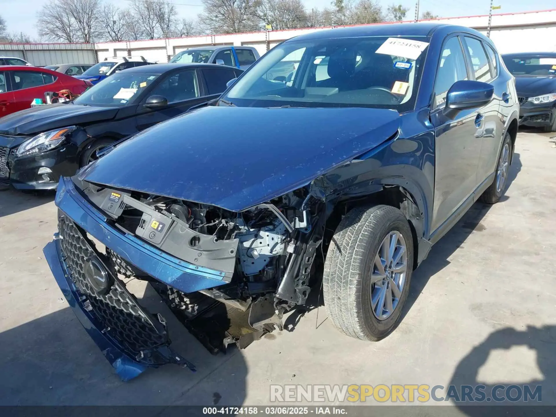 6 Photograph of a damaged car JM3KFBAM4P0281628 MAZDA CX-5 2023