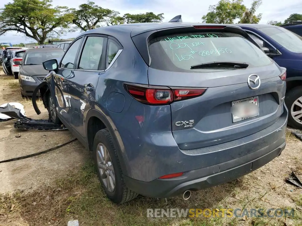 2 Photograph of a damaged car JM3KFBAM6P0163340 MAZDA CX-5 2023