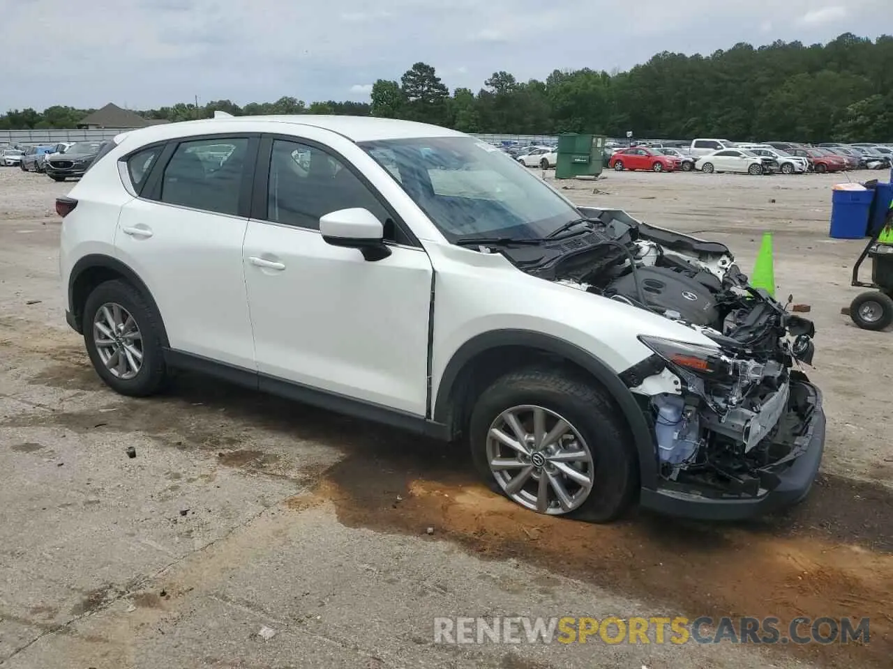 4 Photograph of a damaged car JM3KFBAM7P0102692 MAZDA CX-5 2023