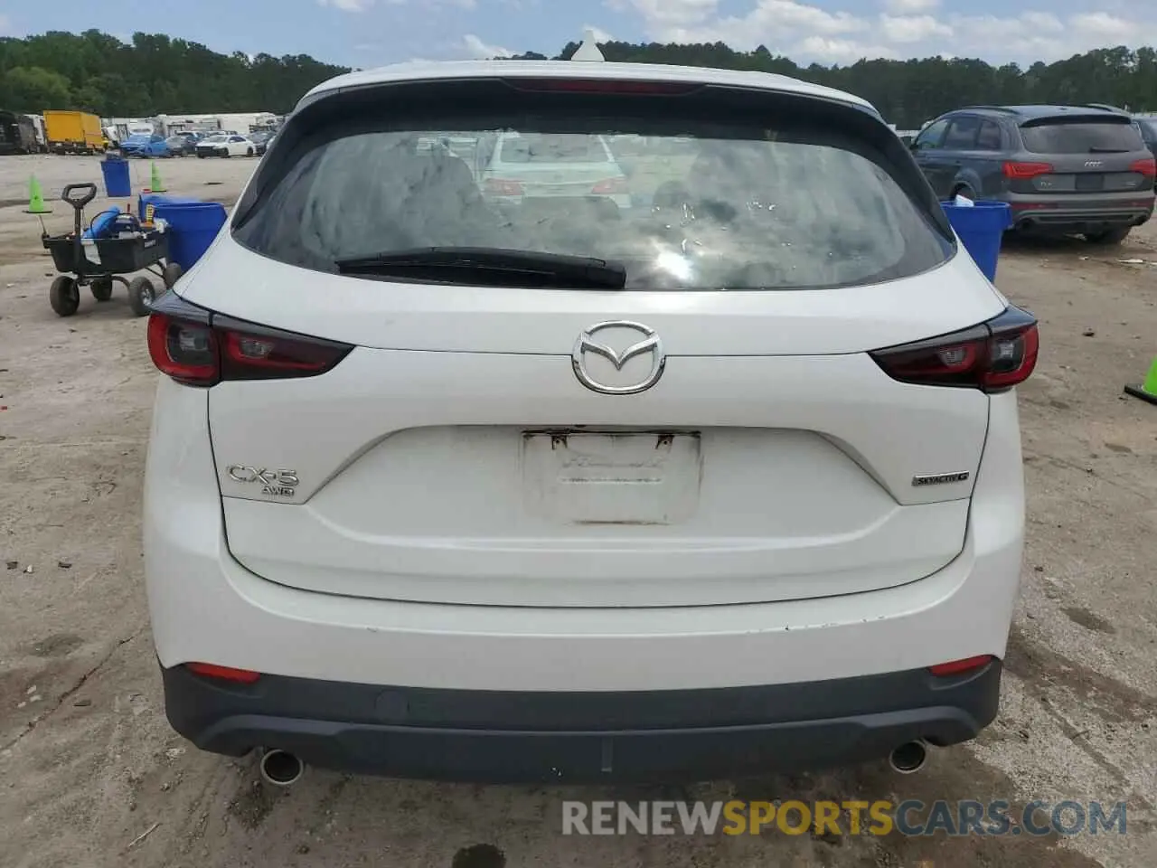 6 Photograph of a damaged car JM3KFBAM7P0102692 MAZDA CX-5 2023