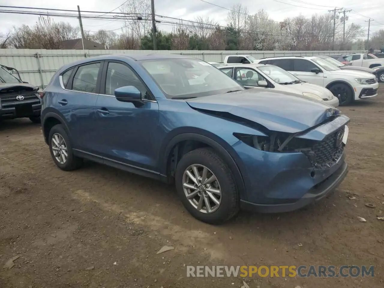 4 Photograph of a damaged car JM3KFBAM8P0196419 MAZDA CX-5 2023