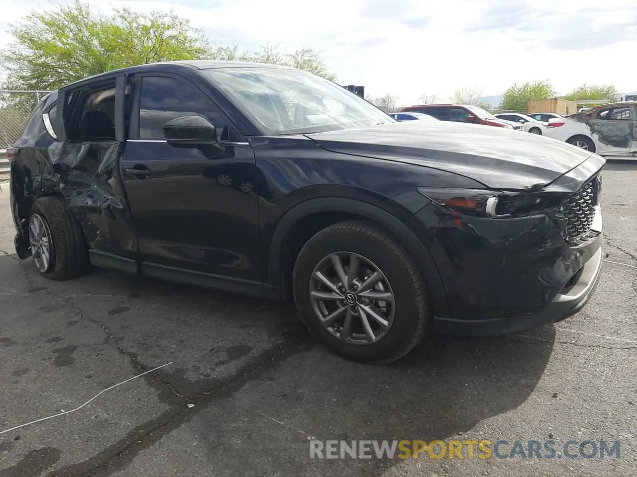 4 Photograph of a damaged car JM3KFBAM8P0280286 MAZDA CX-5 2023