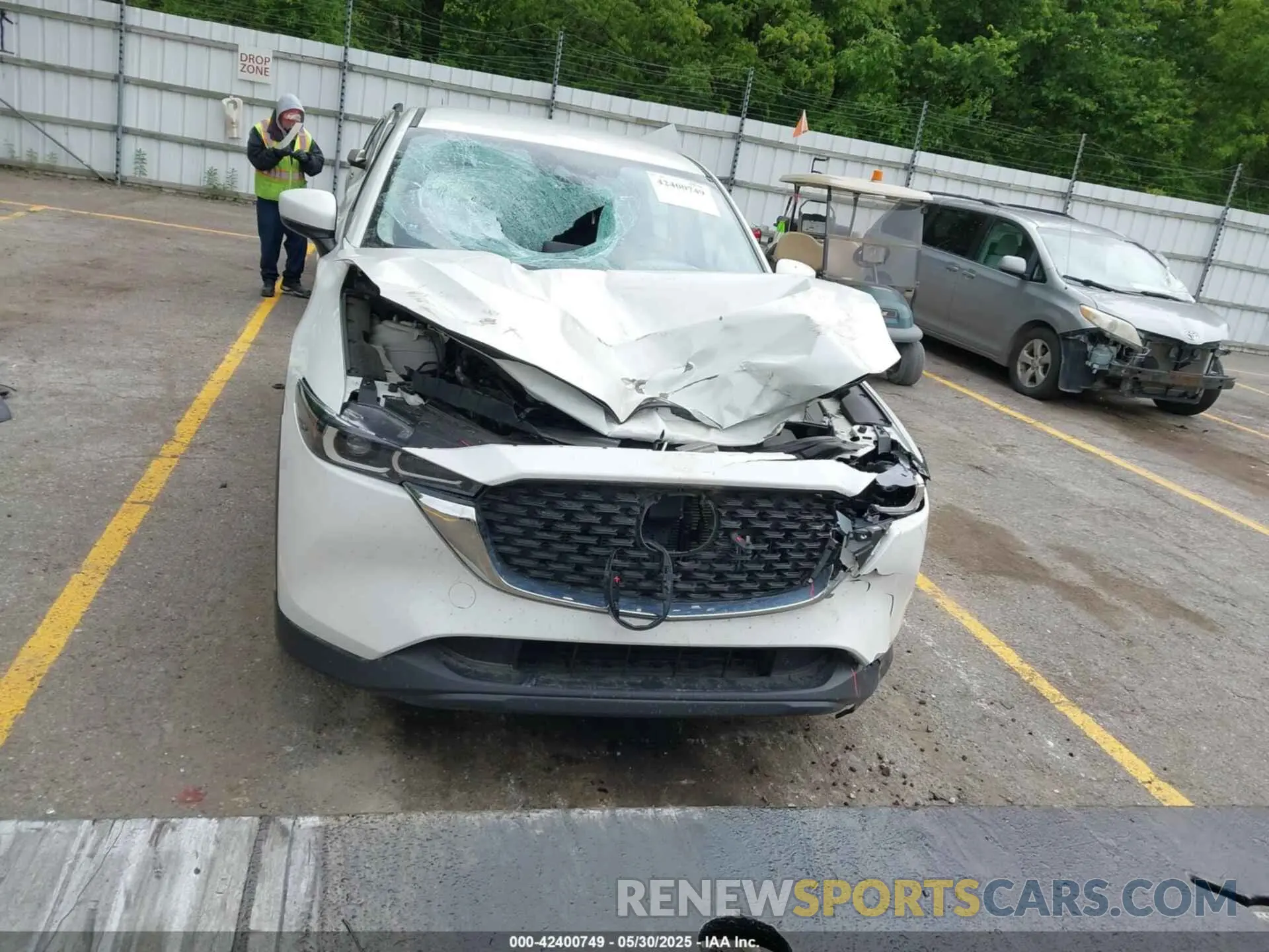 13 Photograph of a damaged car JM3KFBAMXP0277132 MAZDA CX-5 2023