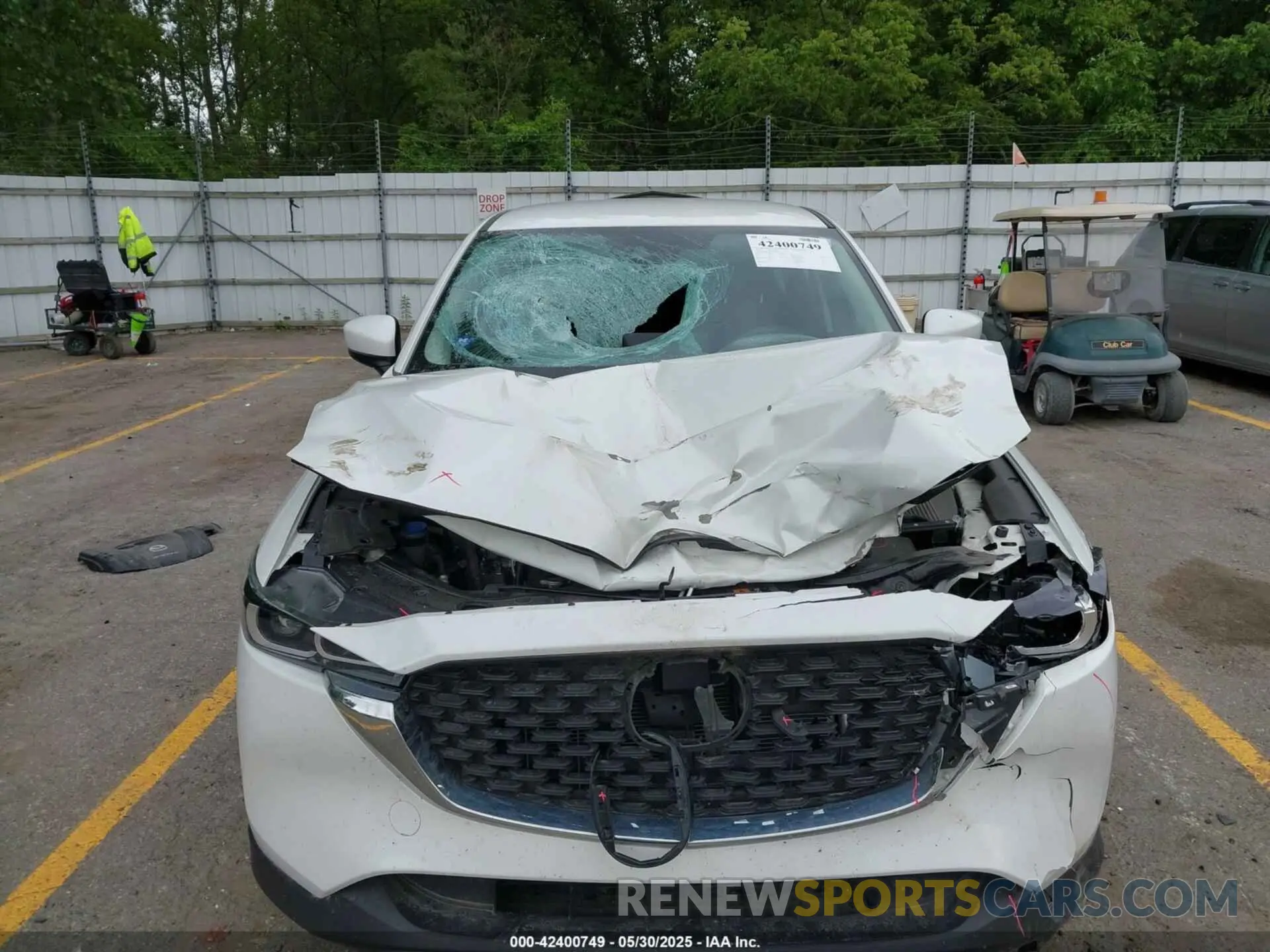 6 Photograph of a damaged car JM3KFBAMXP0277132 MAZDA CX-5 2023