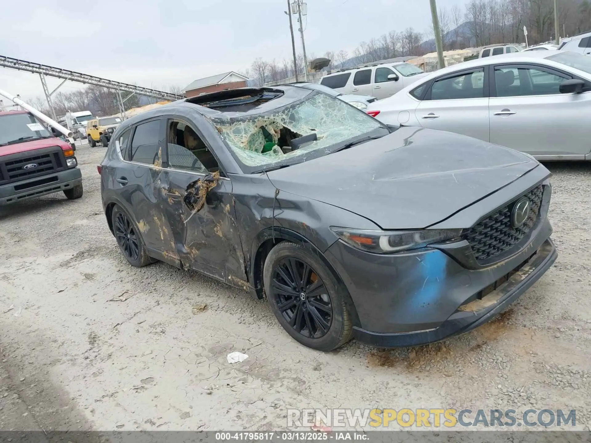 1 Photograph of a damaged car JM3KFBAY0P0106764 MAZDA CX-5 2023