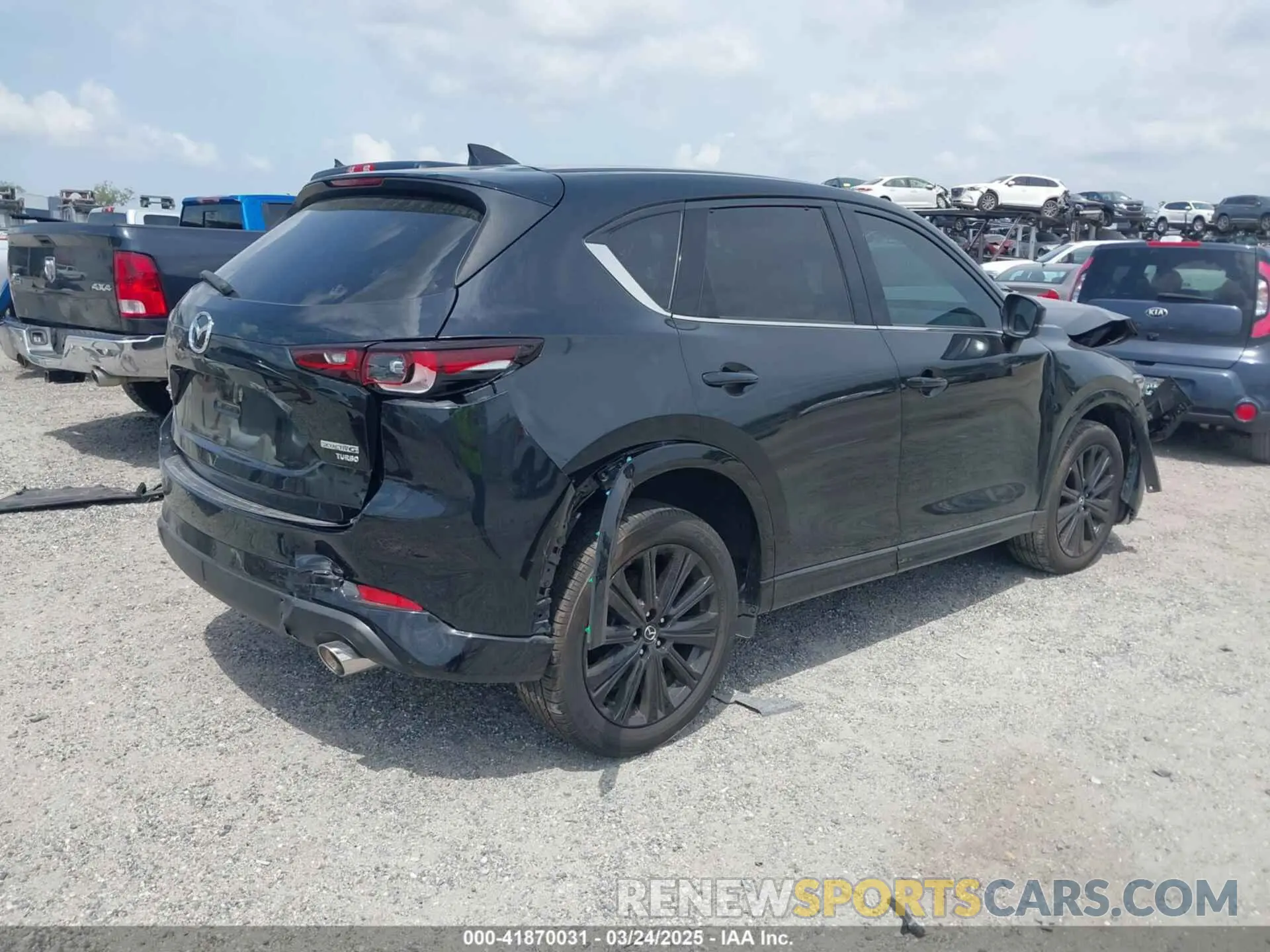 4 Photograph of a damaged car JM3KFBAY0P0228508 MAZDA CX-5 2023