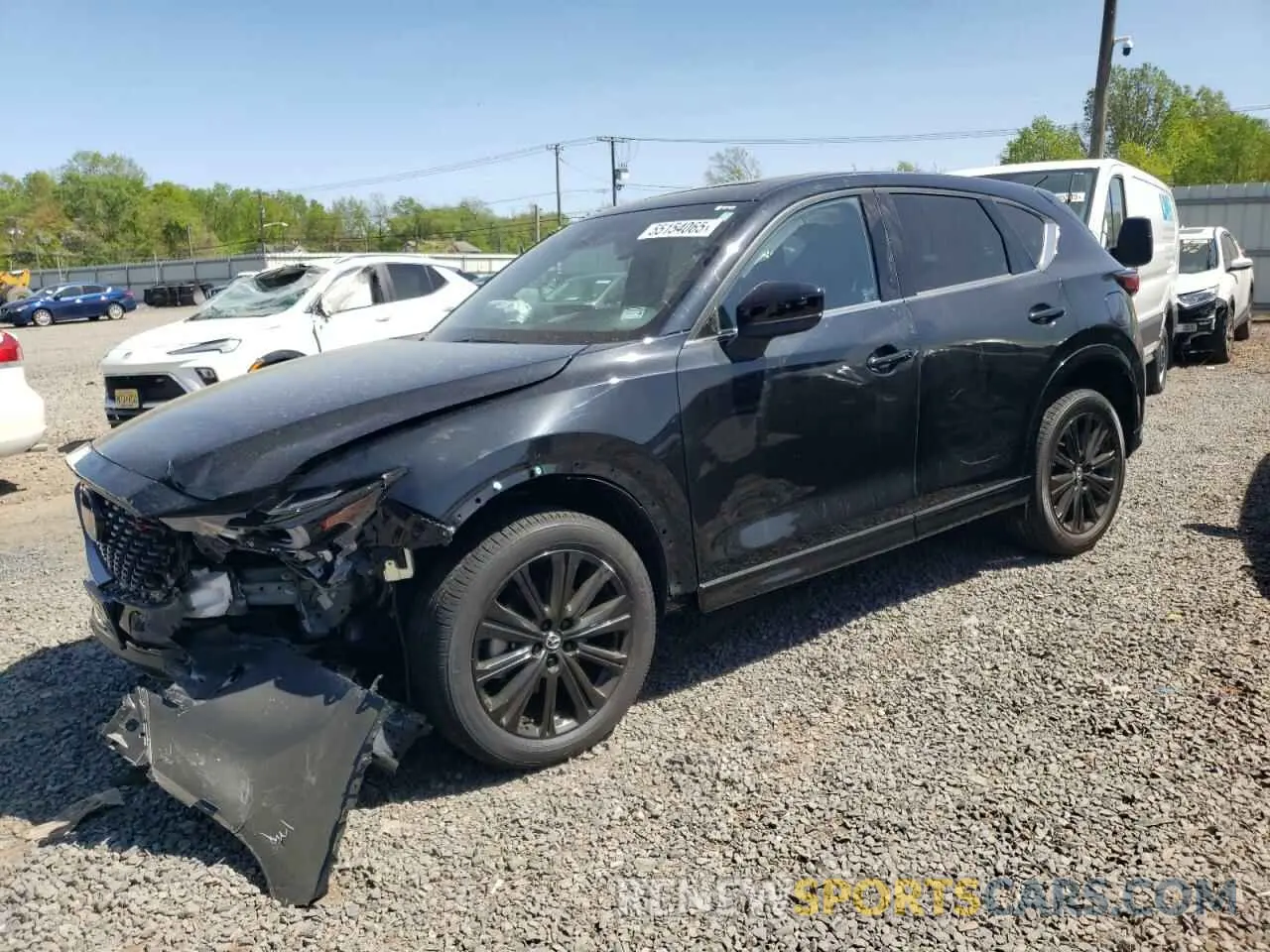 1 Photograph of a damaged car JM3KFBAY1P0124996 MAZDA CX-5 2023