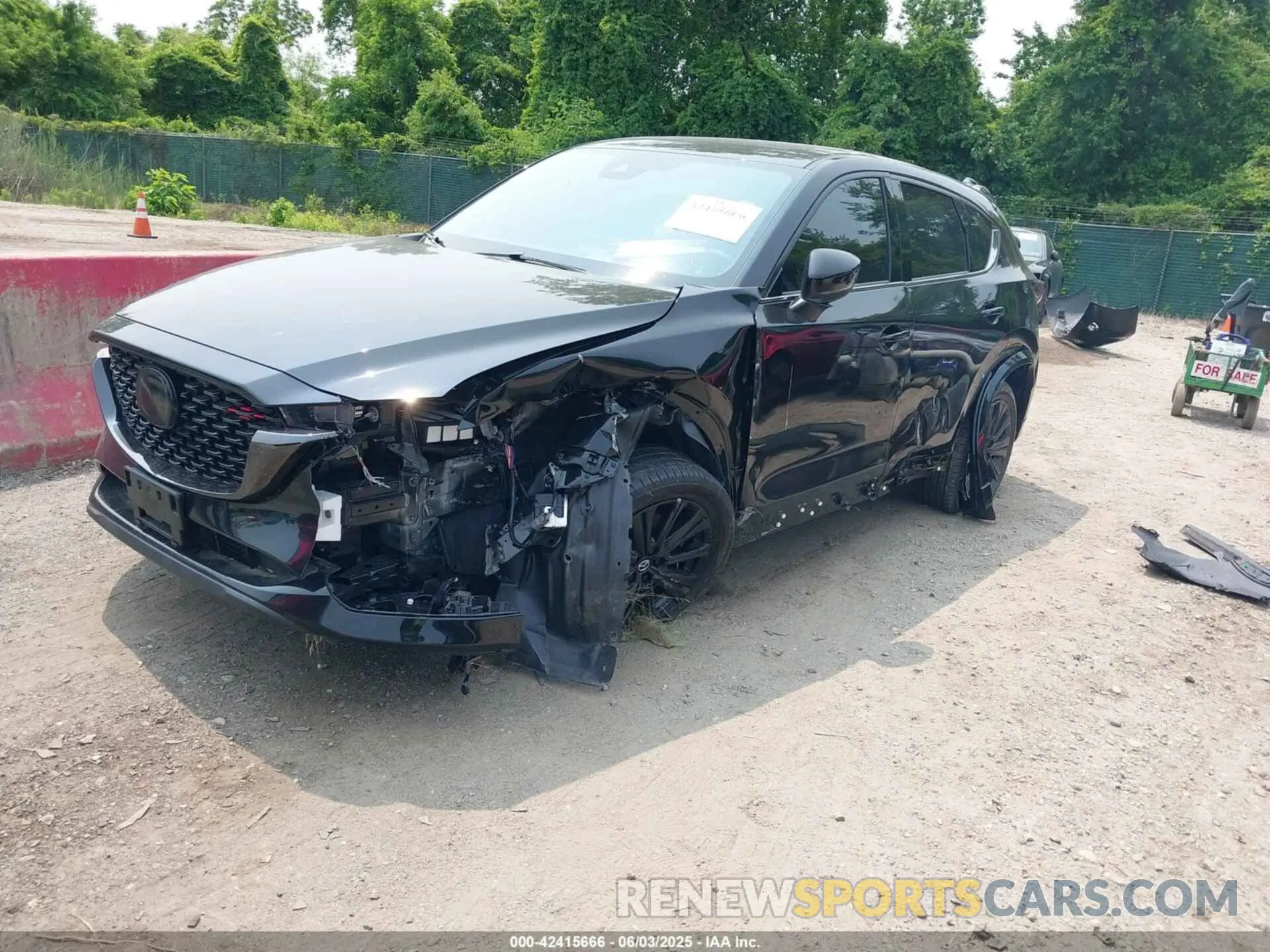 2 Photograph of a damaged car JM3KFBAY3P0271627 MAZDA CX-5 2023