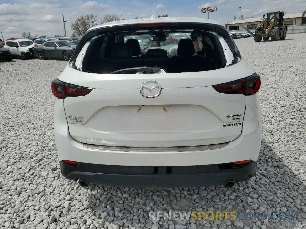 6 Photograph of a damaged car JM3KFBAY3P0292137 MAZDA CX-5 2023