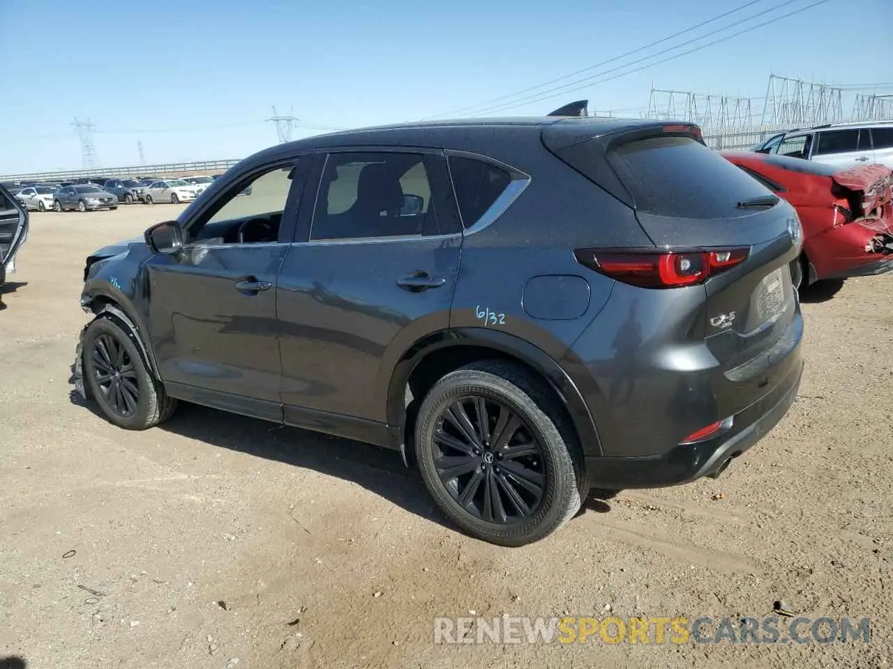 2 Photograph of a damaged car JM3KFBAY4P0135197 MAZDA CX-5 2023