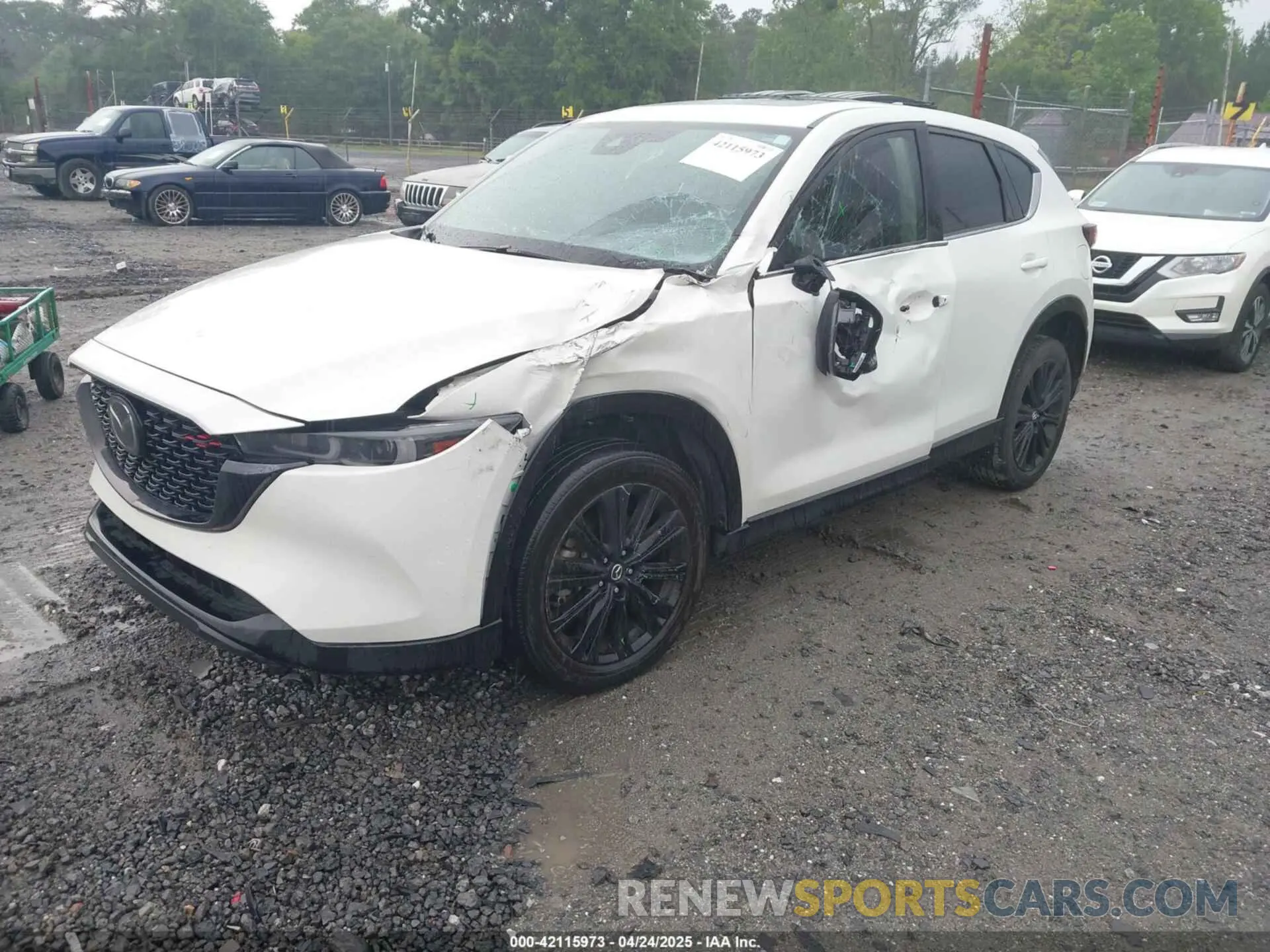 2 Photograph of a damaged car JM3KFBAY4P0264086 MAZDA CX-5 2023