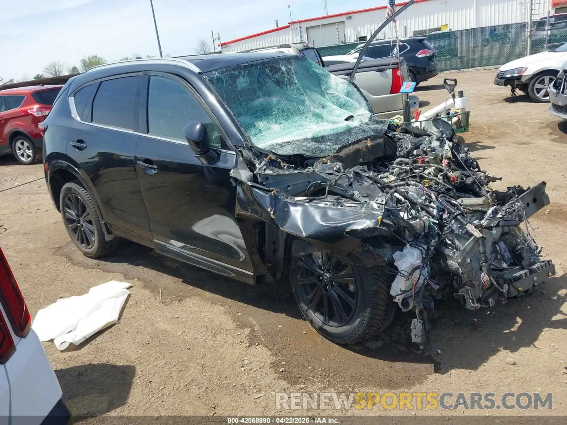 1 Photograph of a damaged car JM3KFBAY6P0121270 MAZDA CX-5 2023