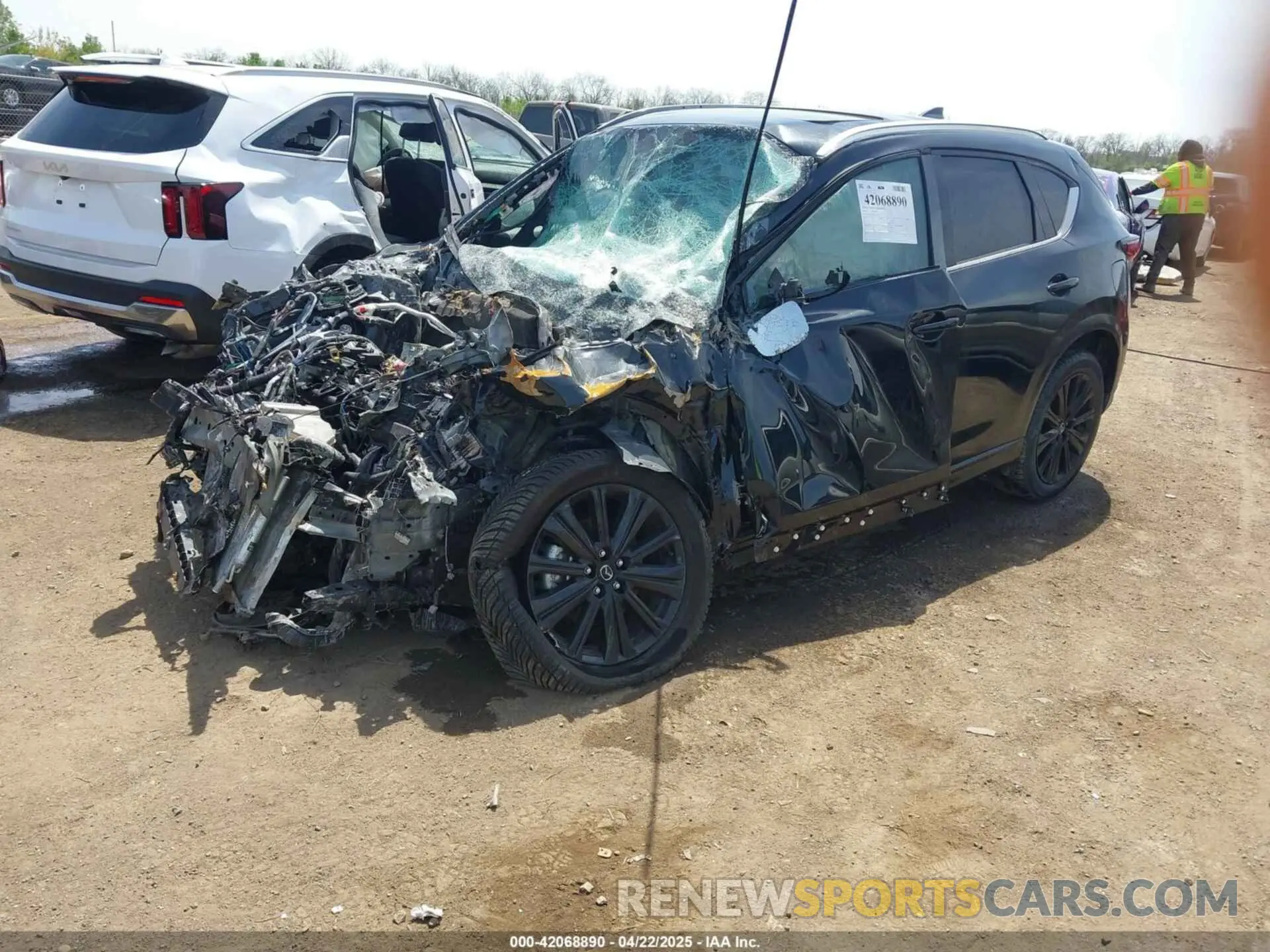 2 Photograph of a damaged car JM3KFBAY6P0121270 MAZDA CX-5 2023