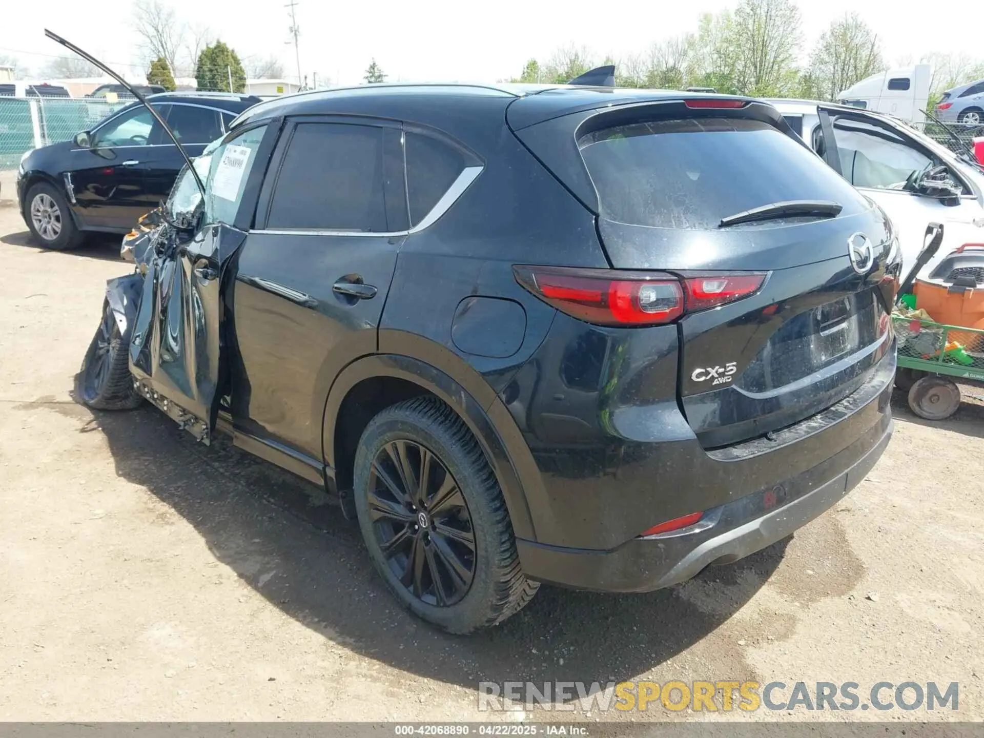 3 Photograph of a damaged car JM3KFBAY6P0121270 MAZDA CX-5 2023