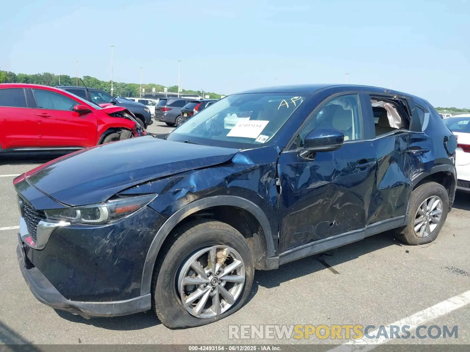6 Photograph of a damaged car JM3KFBBM0P0195506 MAZDA CX-5 2023