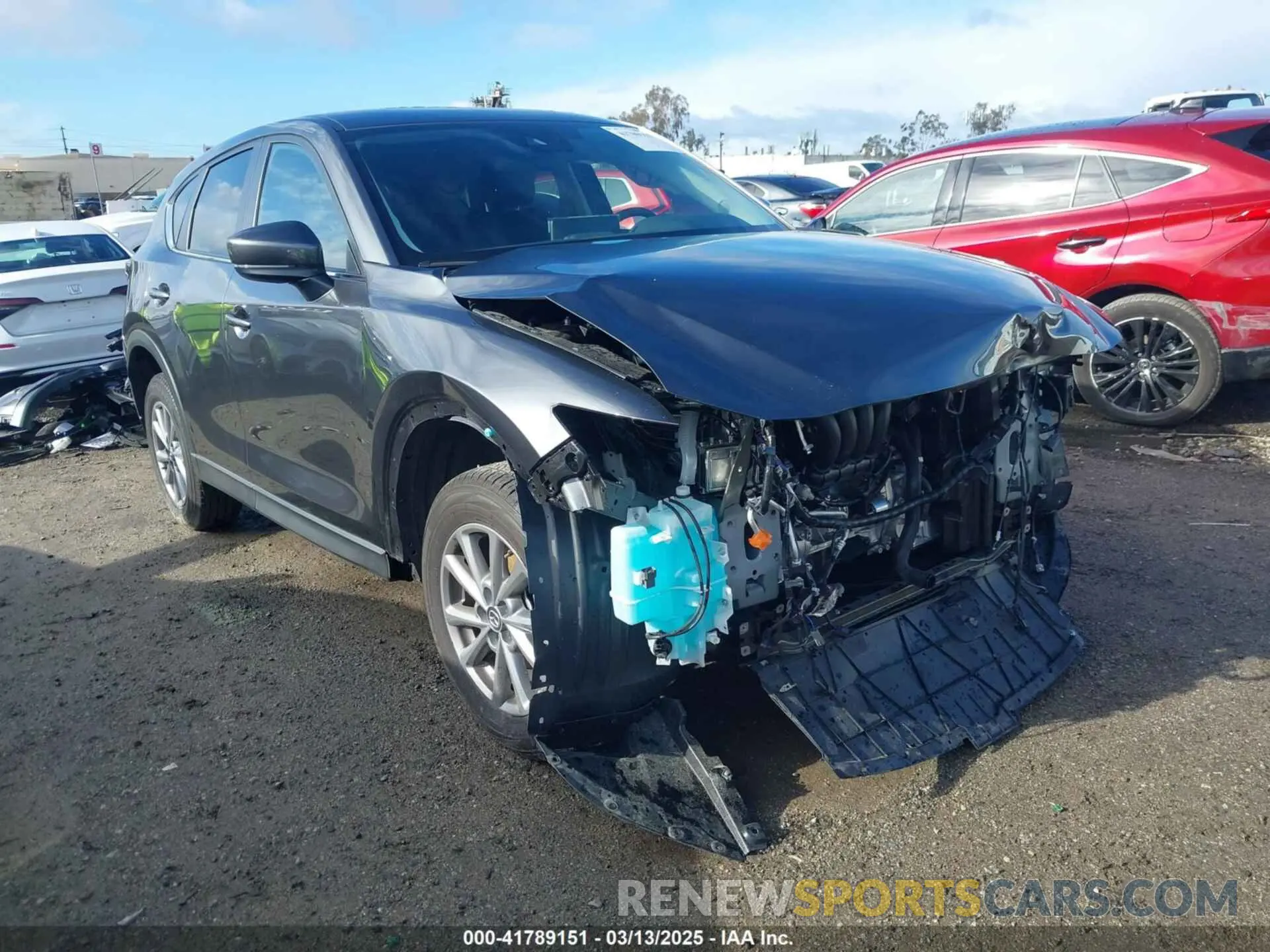 1 Photograph of a damaged car JM3KFBBM1P0142605 MAZDA CX-5 2023