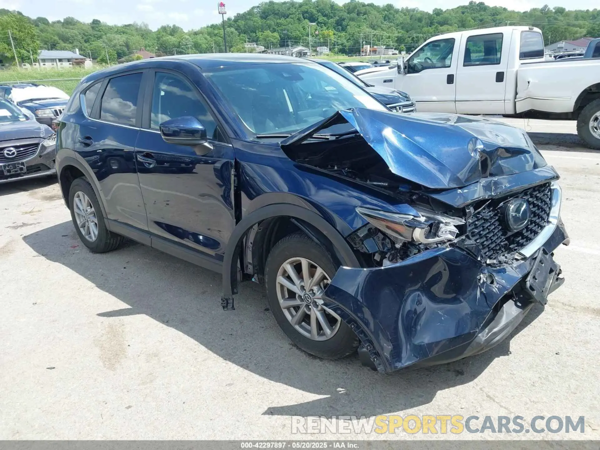 1 Photograph of a damaged car JM3KFBBM1P0236435 MAZDA CX-5 2023