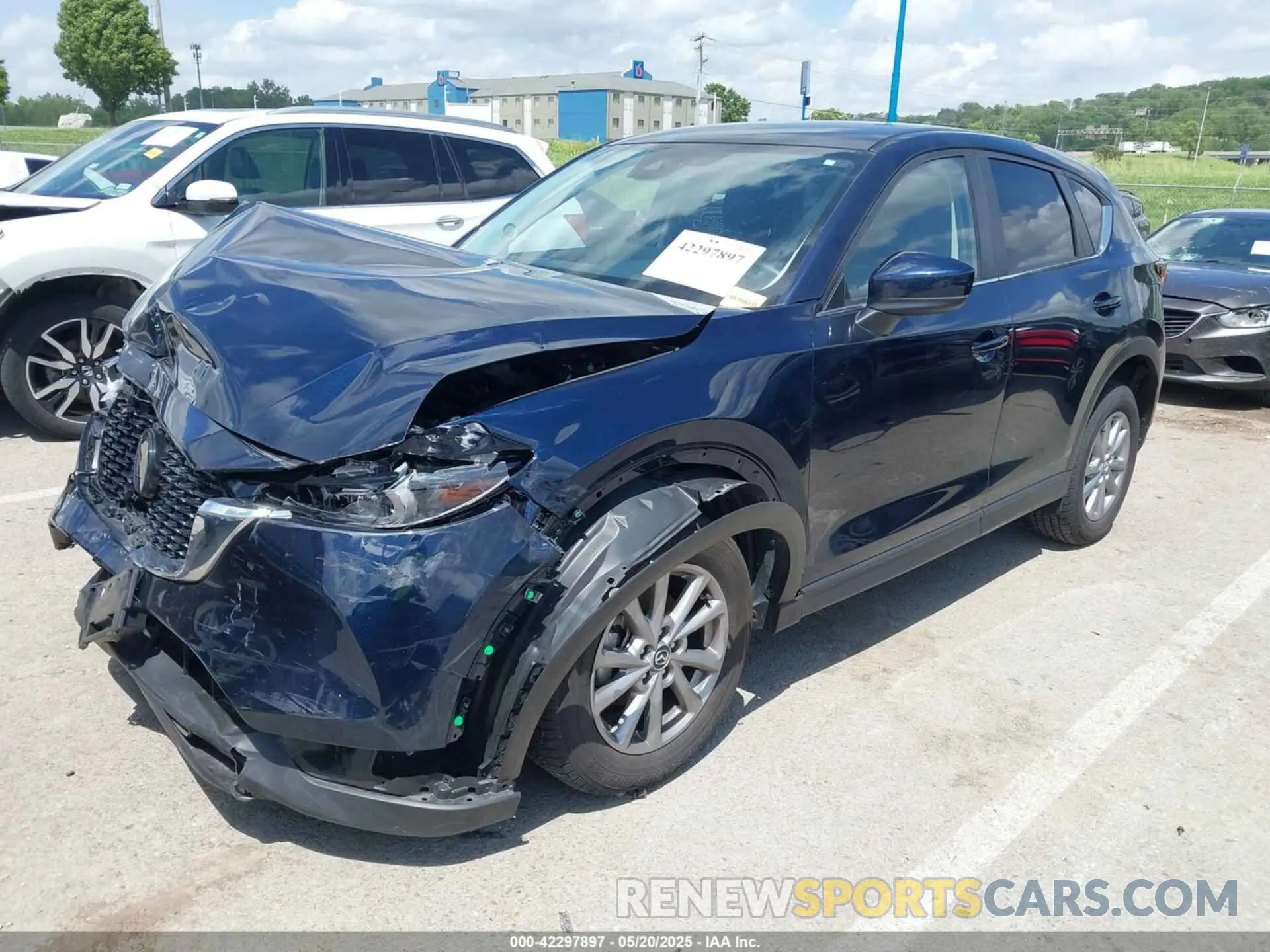 2 Photograph of a damaged car JM3KFBBM1P0236435 MAZDA CX-5 2023
