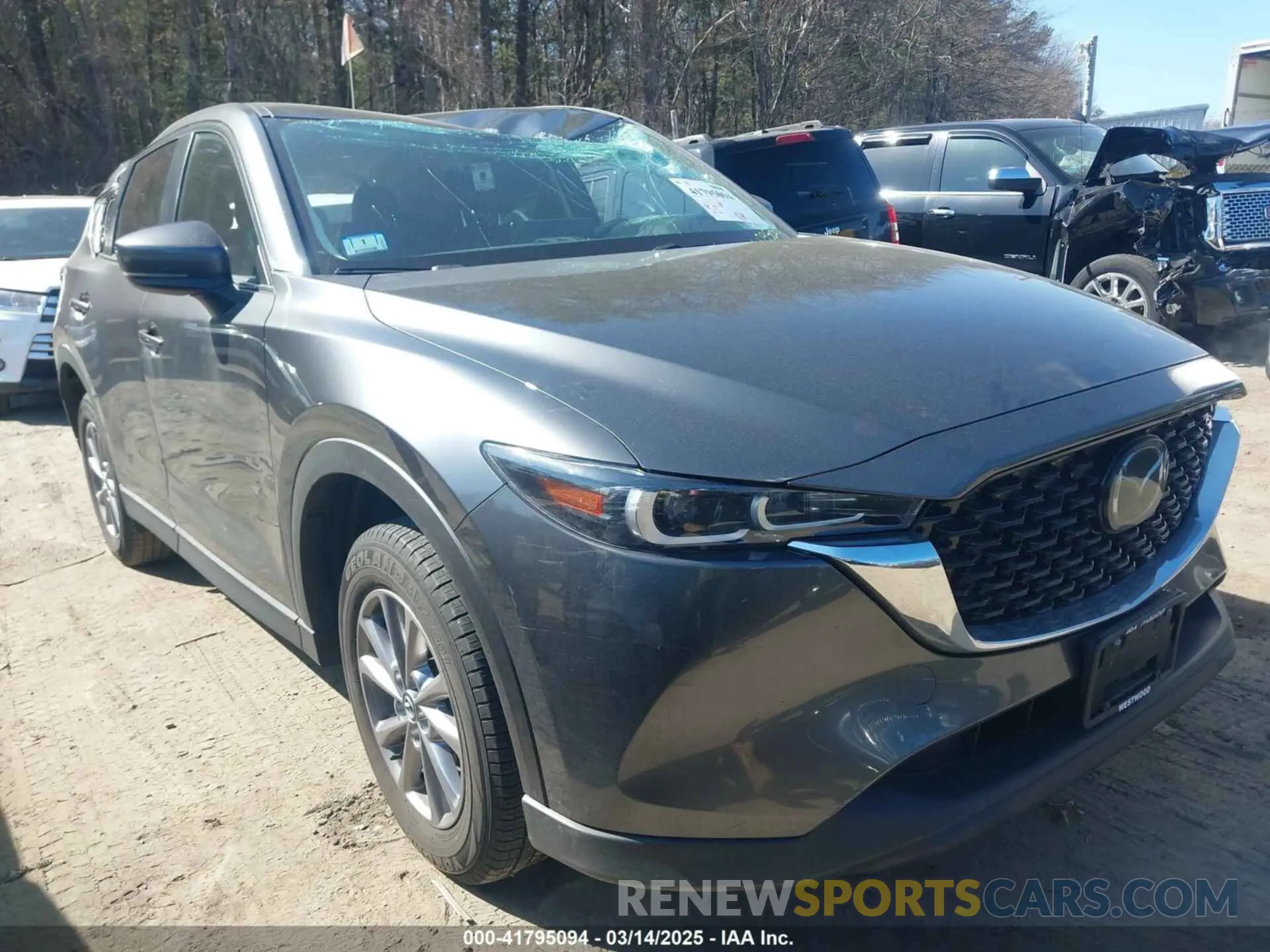 1 Photograph of a damaged car JM3KFBBM2P0161289 MAZDA CX-5 2023