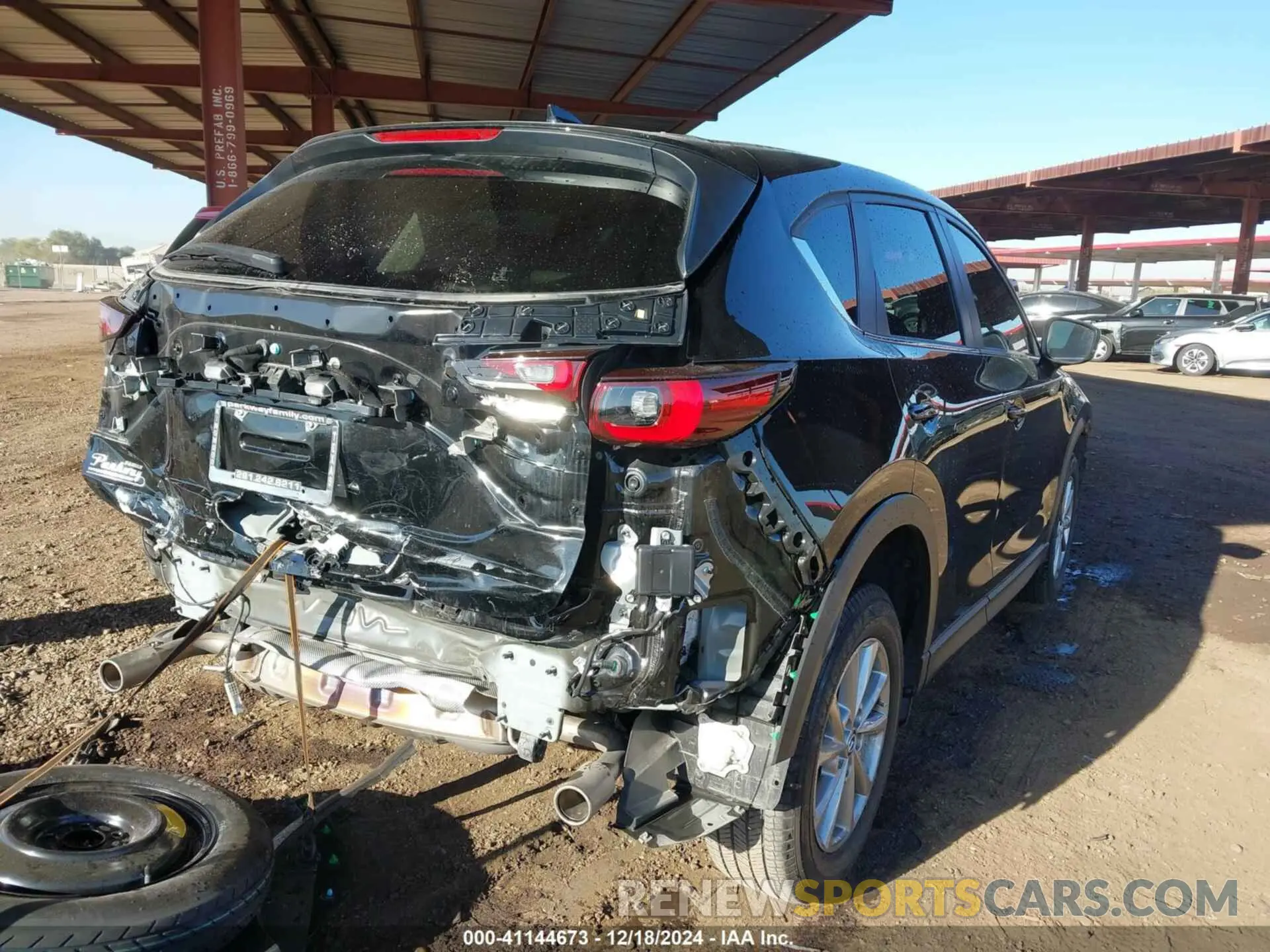 4 Photograph of a damaged car JM3KFBBM2P0169201 MAZDA CX-5 2023