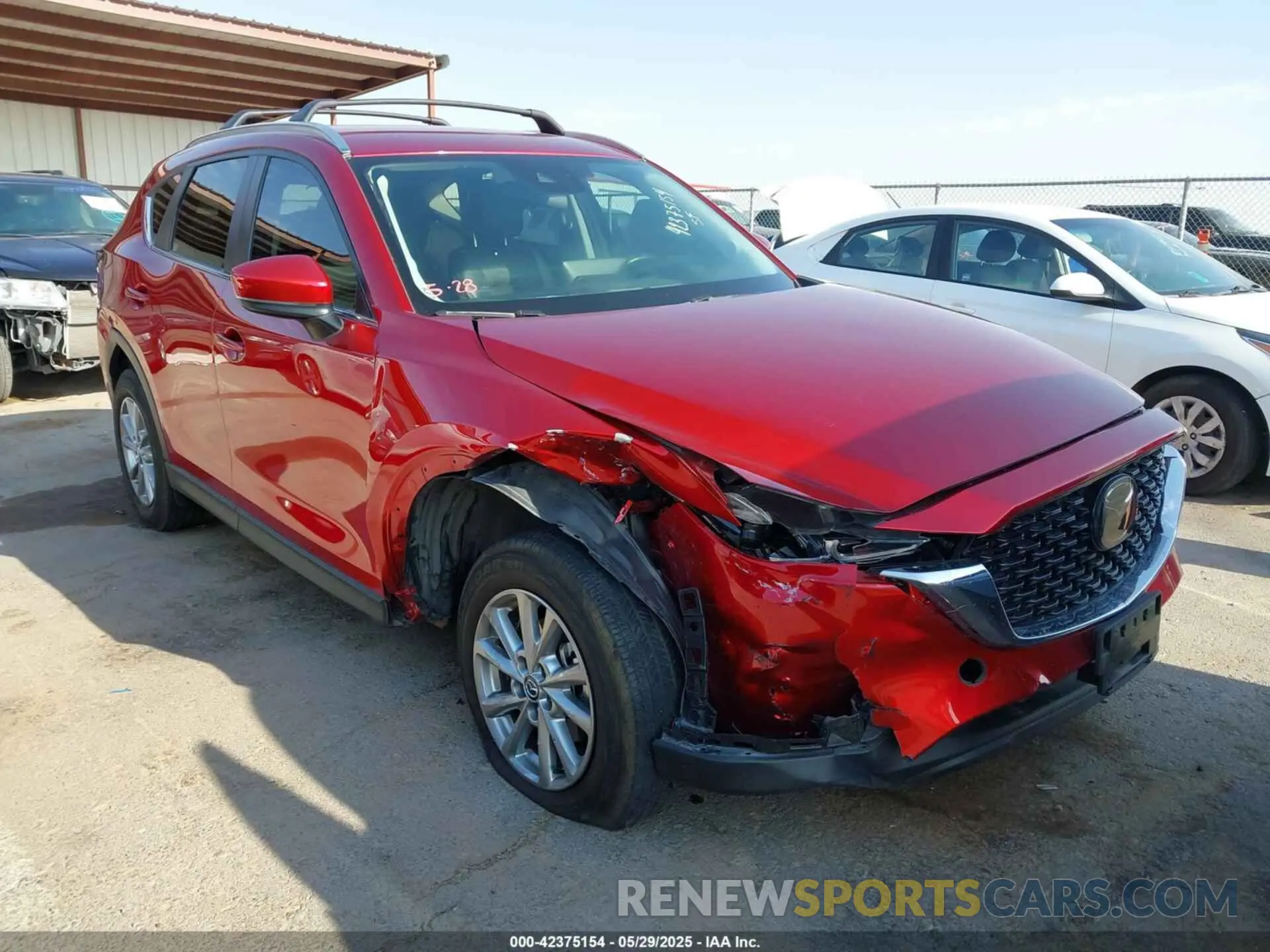 1 Photograph of a damaged car JM3KFBBM3P0288293 MAZDA CX-5 2023
