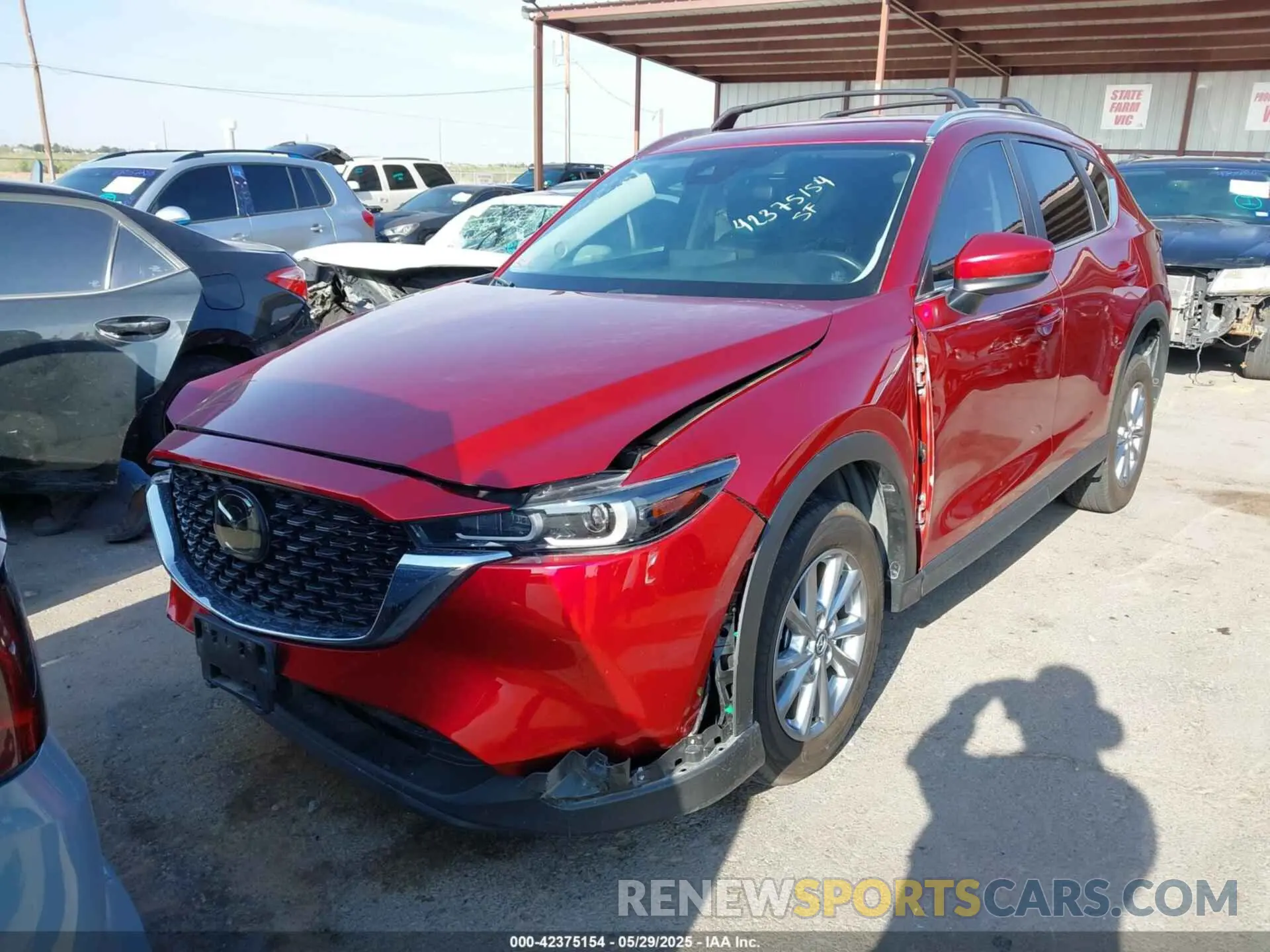 2 Photograph of a damaged car JM3KFBBM3P0288293 MAZDA CX-5 2023