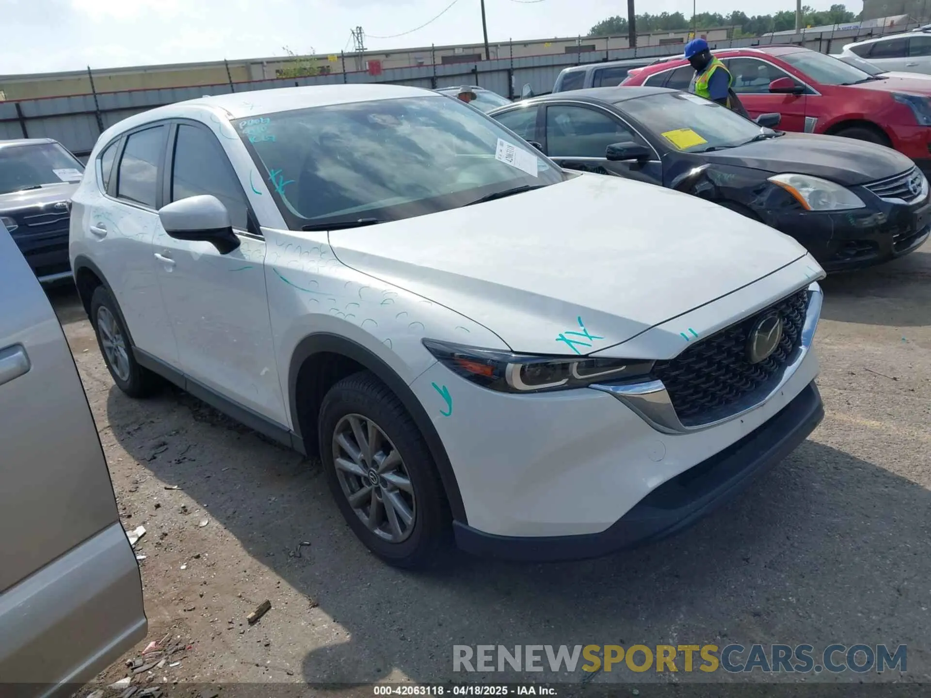 1 Photograph of a damaged car JM3KFBBM4P0164680 MAZDA CX-5 2023